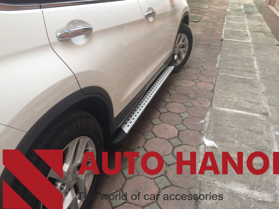 Bậc lên xuống Honda CRV mẫu chấm bi - Ảnh 3