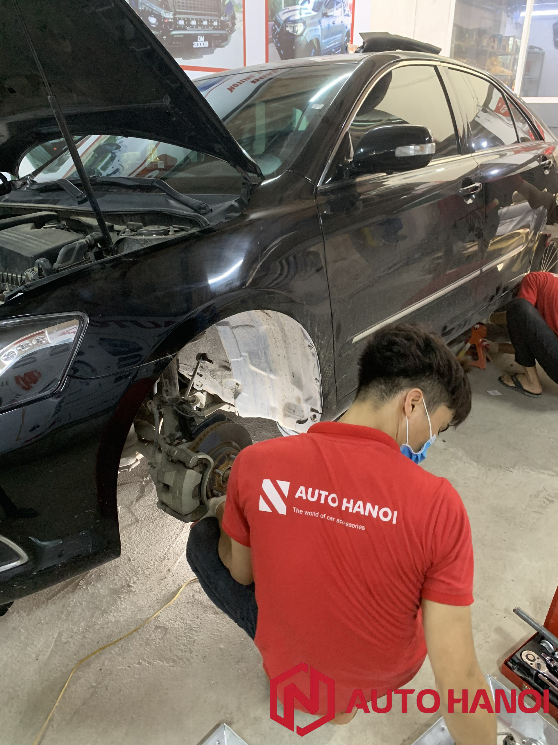 Phuộc nhún đảo chiều Triple S lắp Camry 2009-2014 - Ảnh 3