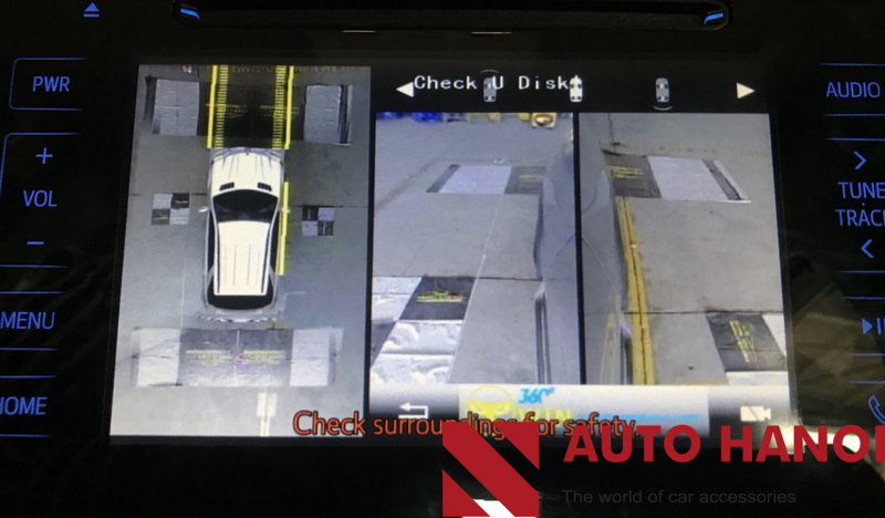 Camera 360 Owin cho xe Fortuner