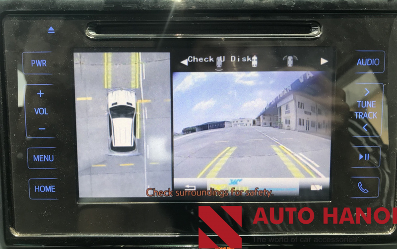 Camera 360 Owin cho xe Fortuner - Ảnh 5