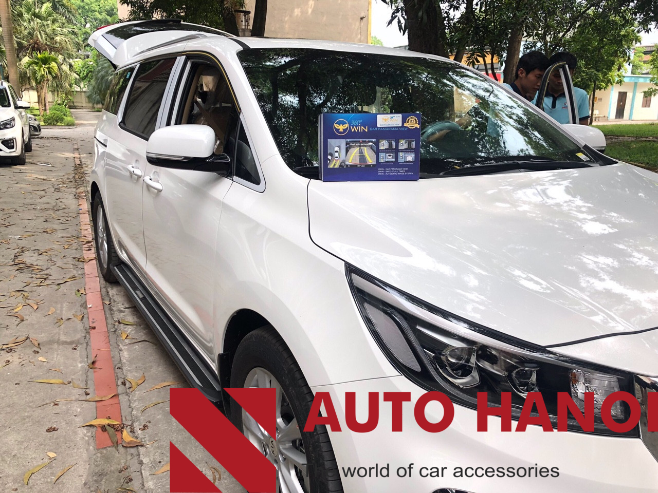 Camera 360 Owin lắp trên xe Kia Sedona - Ảnh 3