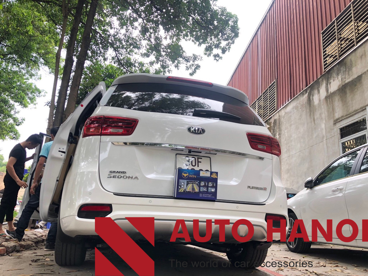 Camera 360 Owin lắp trên xe Kia Sedona