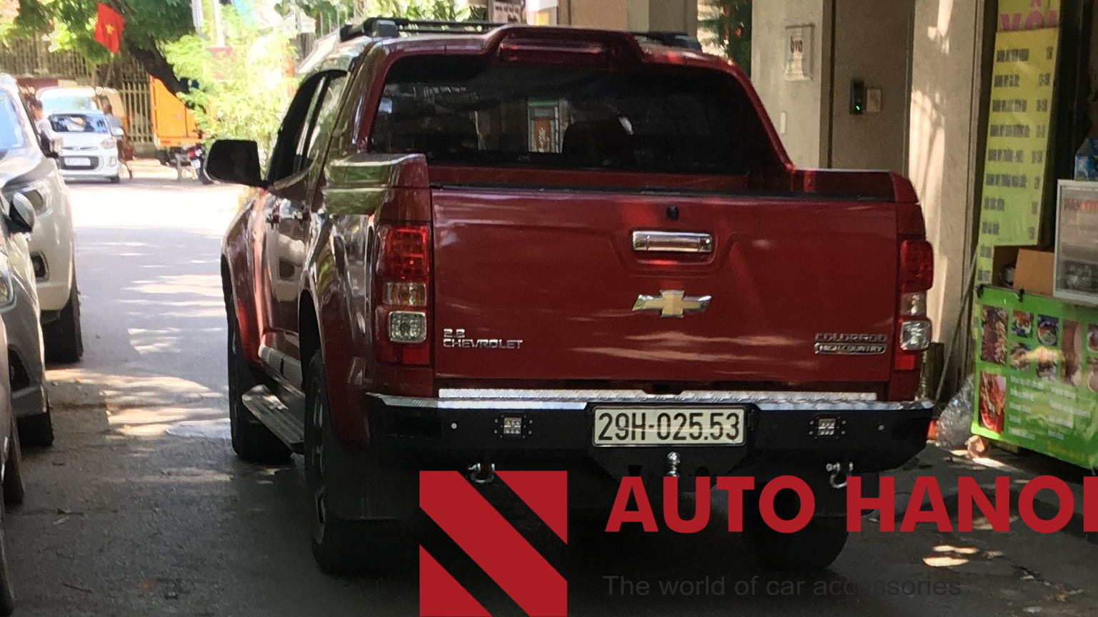 Cản Sau Độ Mặt Nhôm Colorado - Ảnh 2