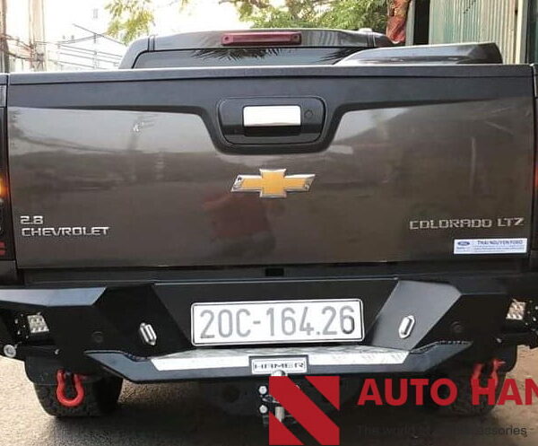 Mẫu cản sau độ lắp xe Chevrolet Colorado 2015 đến nay