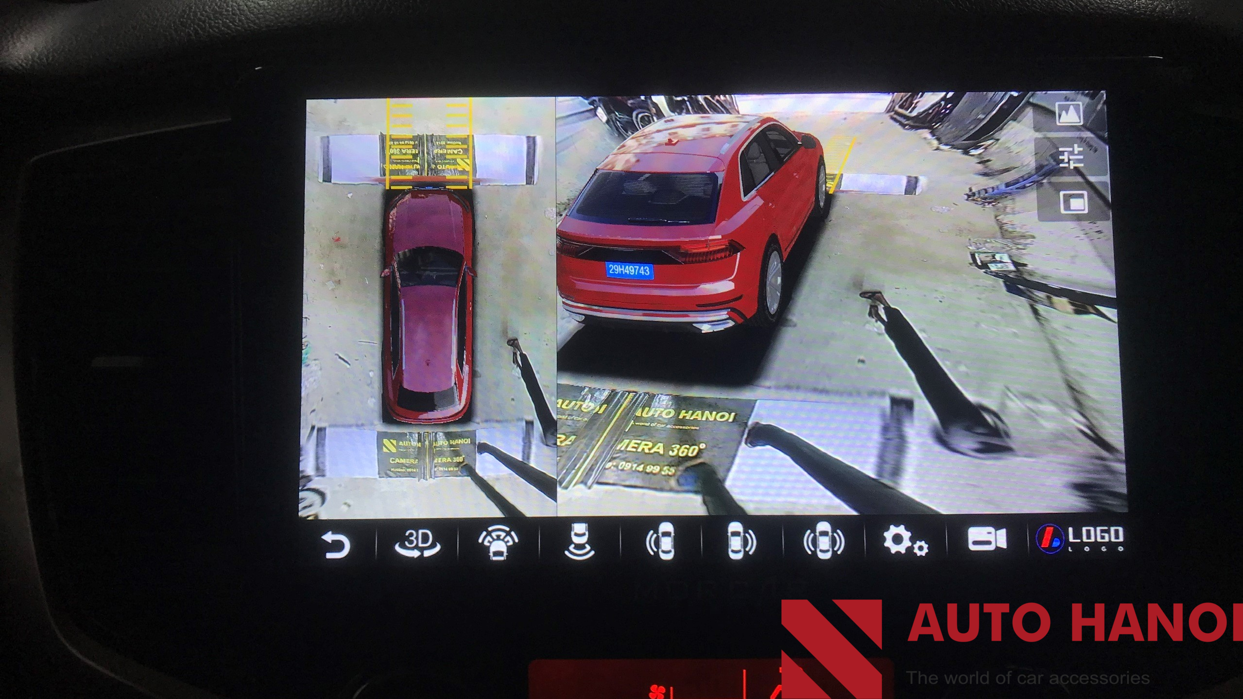 Màn hình Triton liền camera 360 hãng Morca cao cấp 3GBx32GBx8CPU - Ảnh 6