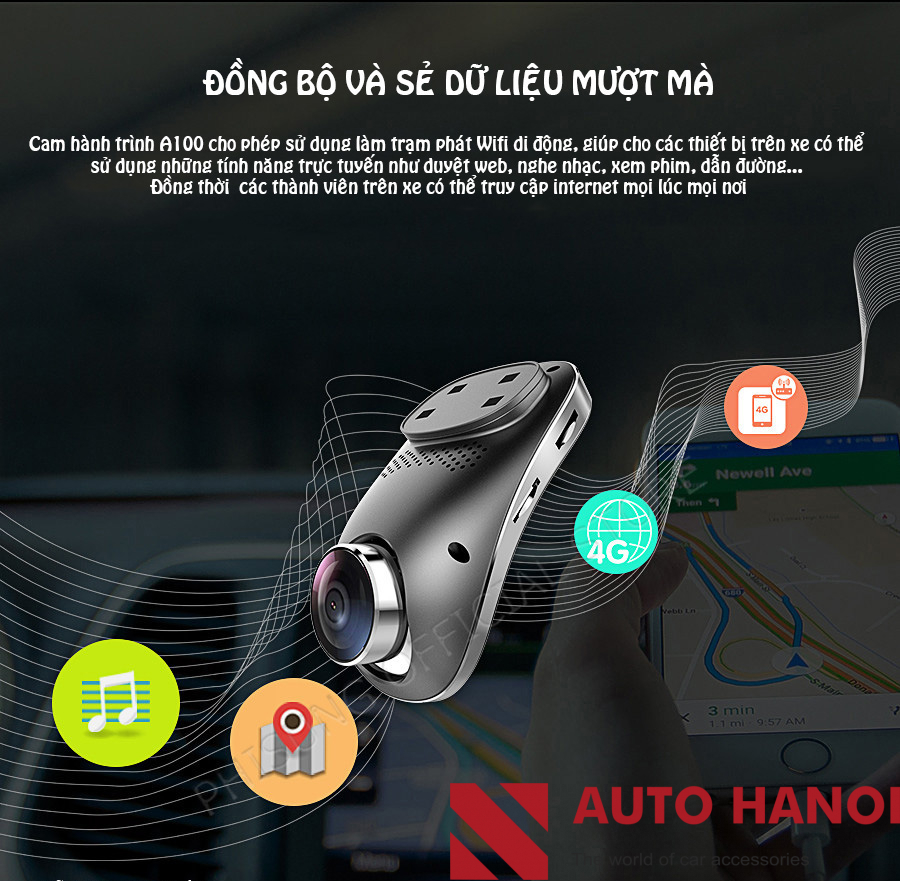 Cam Hành Trình ICAR A100 - Ảnh 2