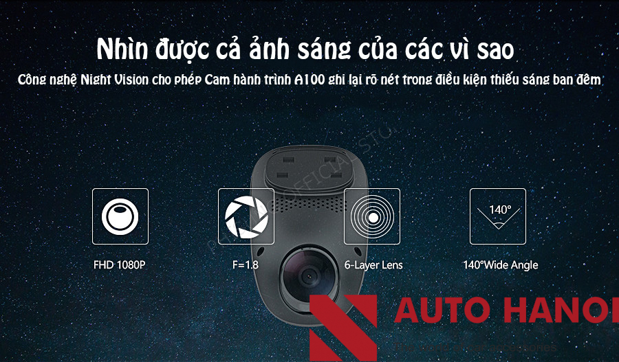 Cam Hành Trình ICAR A100 - Ảnh 6