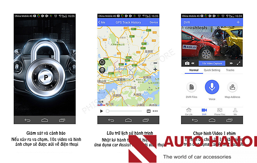 Cam Hành Trình ICAR A100 - Ảnh 4