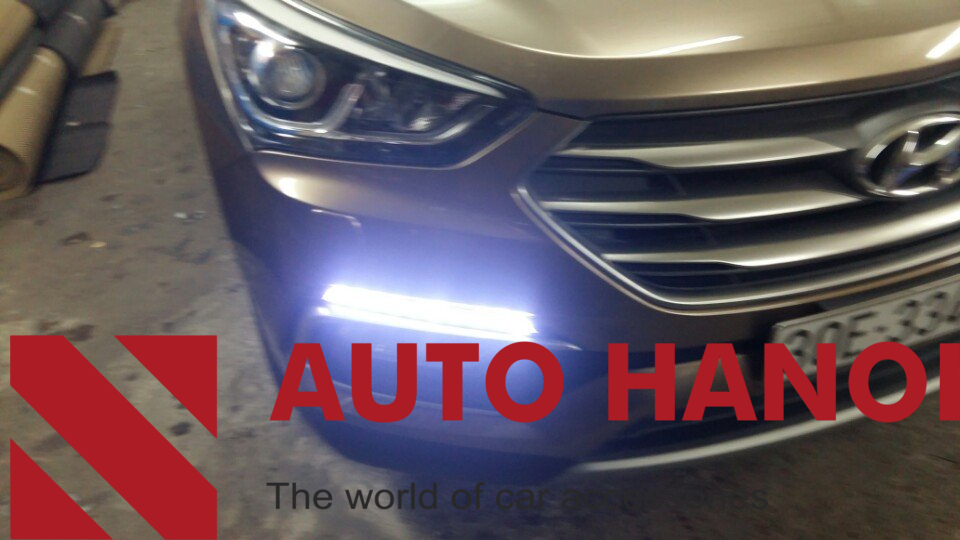 Đèn led gầm Santafe 2014-2018 - Ảnh 2