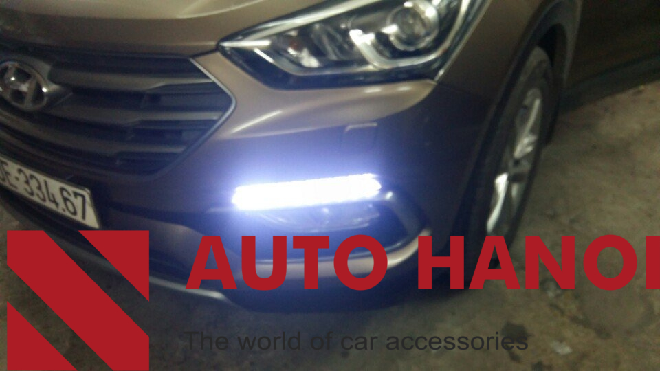 Đèn led gầm Santafe 2014-2018