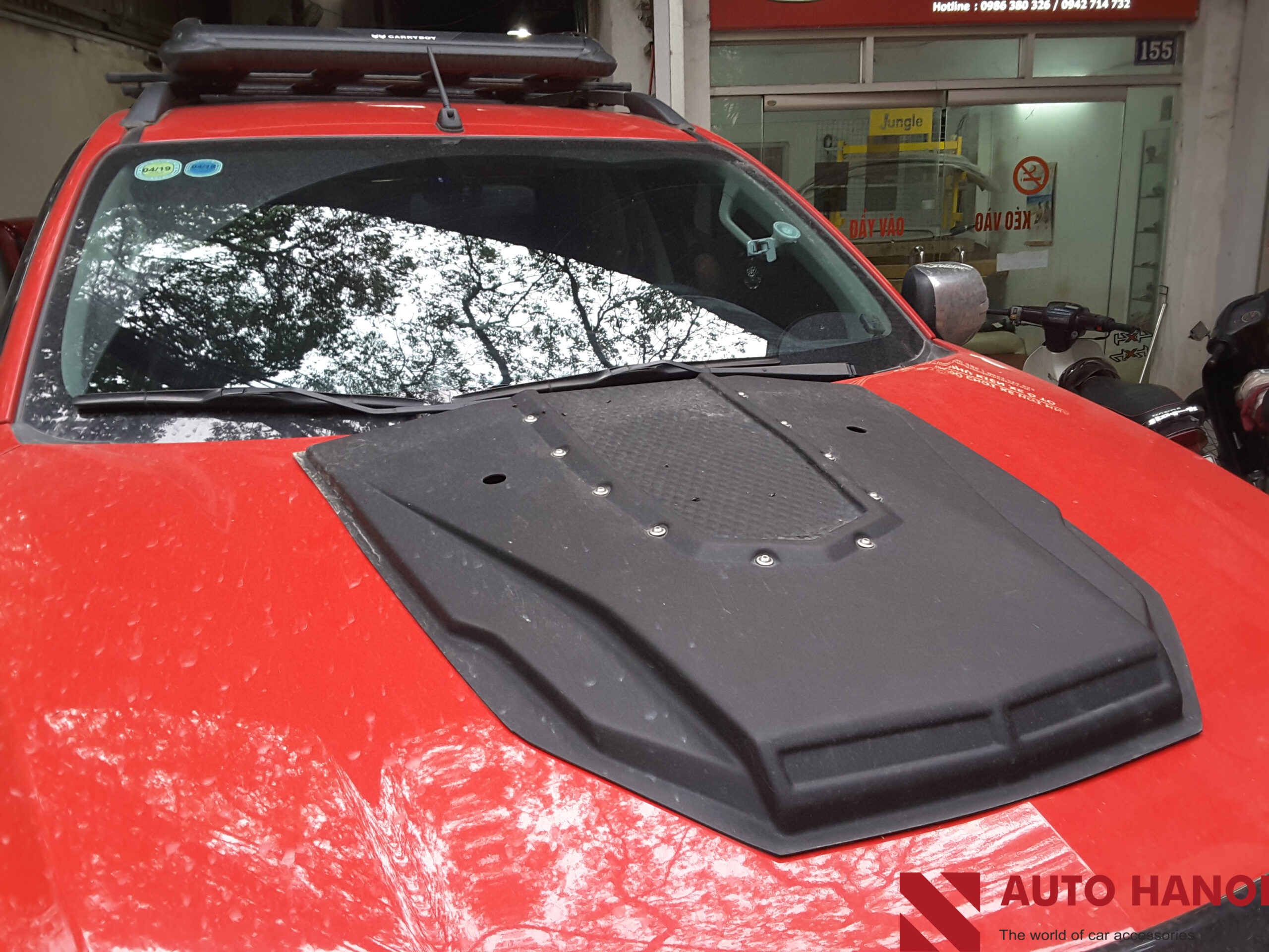 Ốp nắp capo Triton 2015+ - Ảnh 2