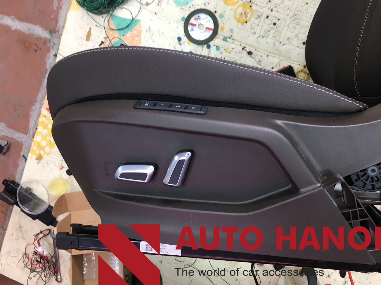 Độ ghế điện, lắp ghế chỉnh điện, độ motor ghế điện Lux A 2.0 - Ảnh 3