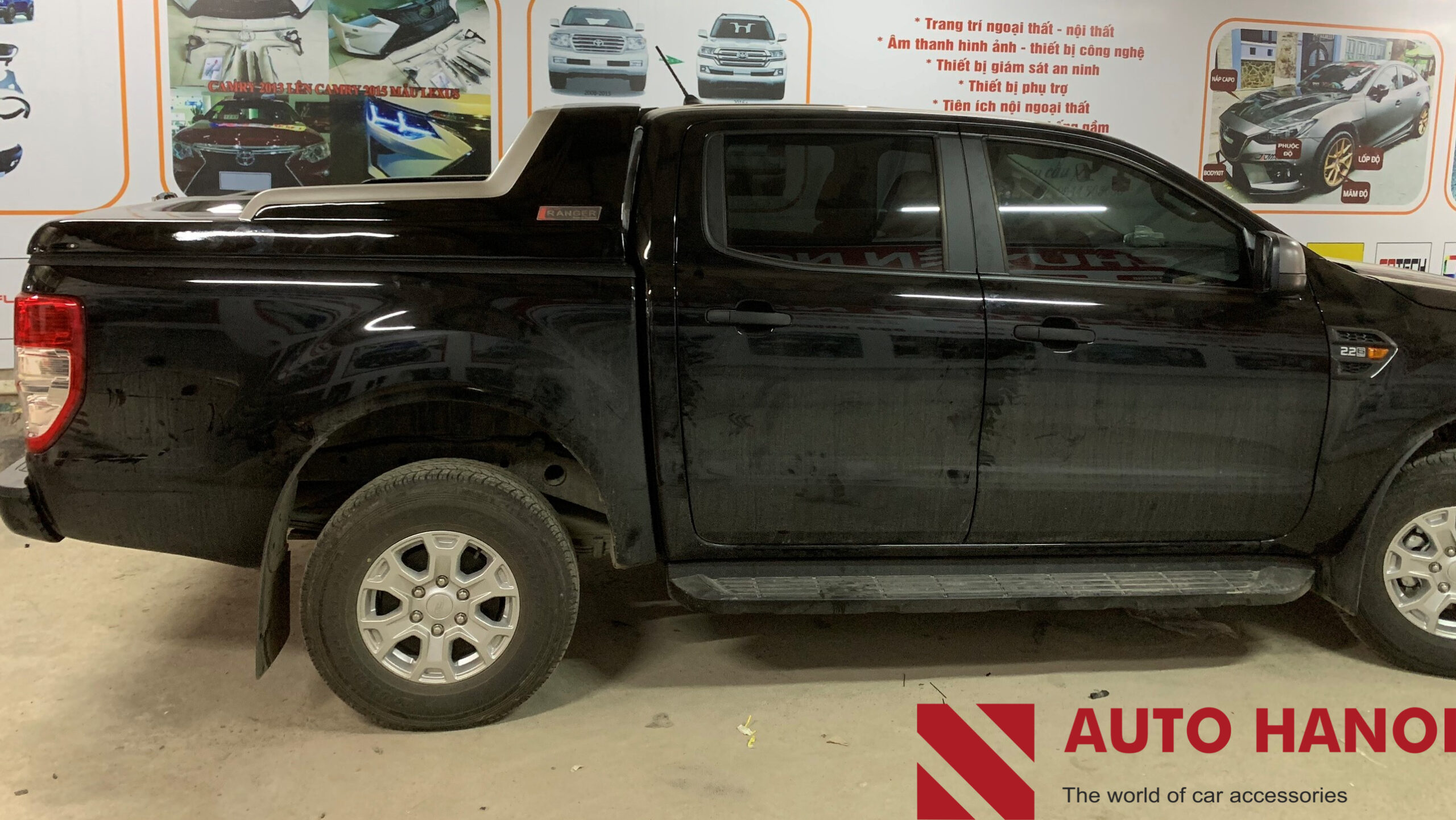 Nắp thùng thấp all new Ranger cho XLS WILDTRAK RAPTOR XLT XL - Ảnh 2