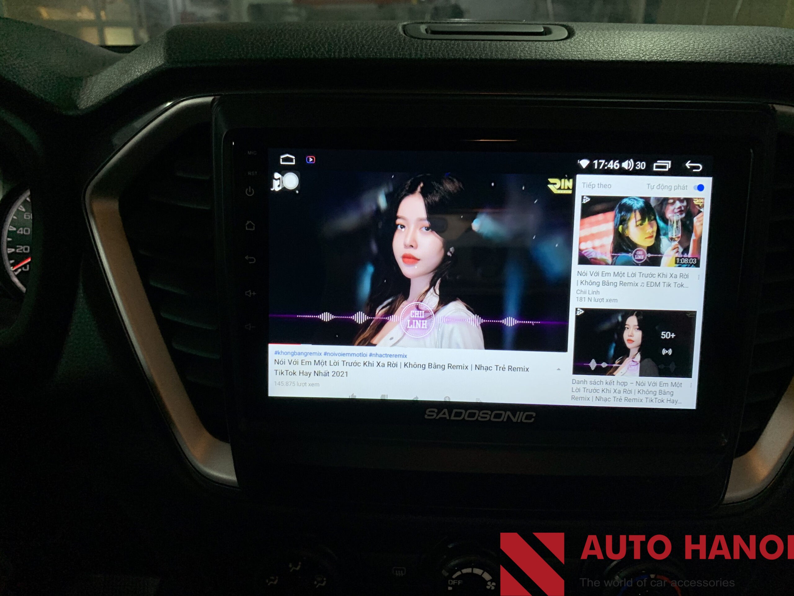 Màn hình Android Sadosonic dành cho D-max 2021