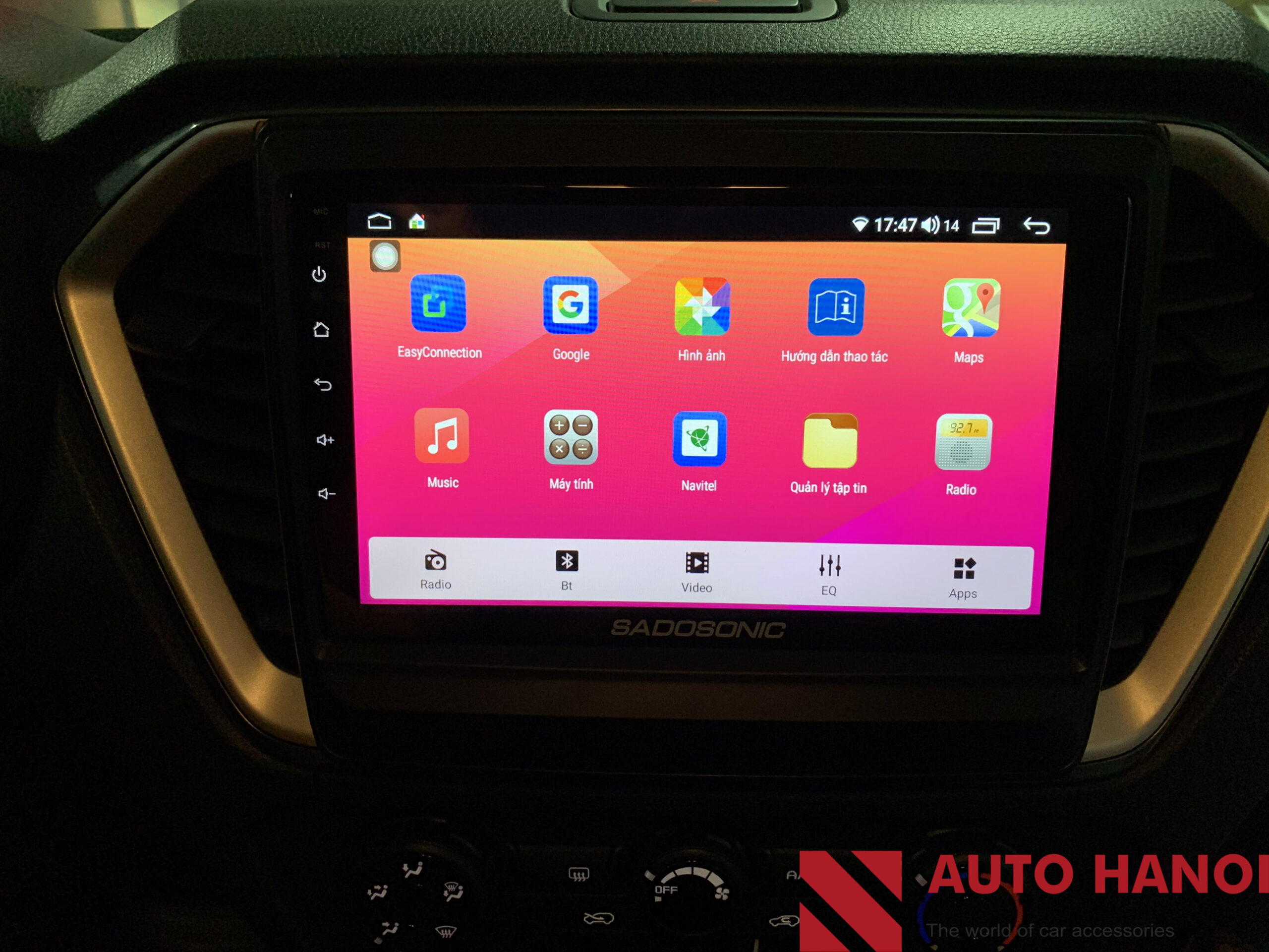 Màn hình Android Sadosonic dành cho D-max 2021 - Ảnh 5