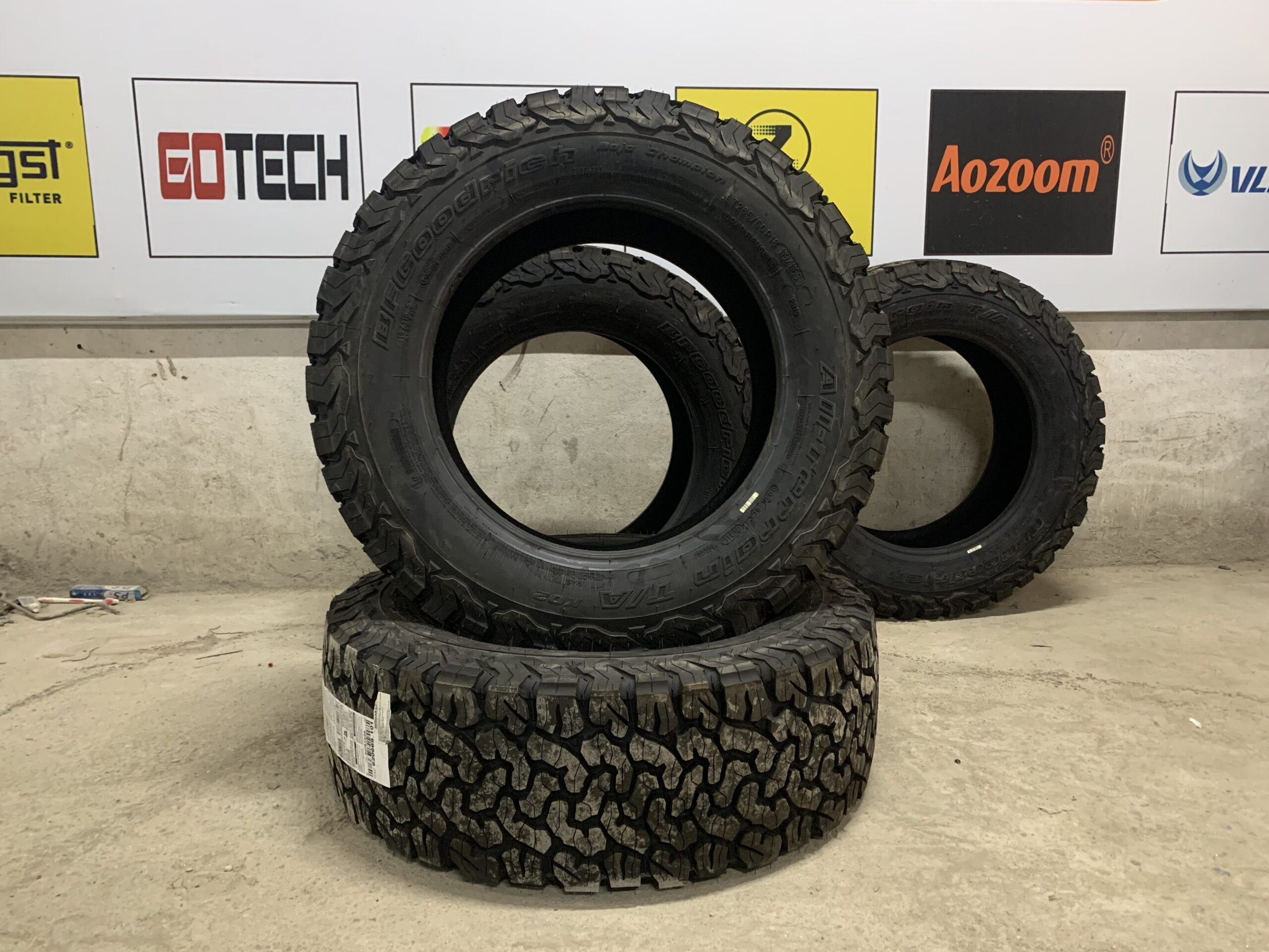 Lốp BFgoodrich 265/60/18 Made in Thailand