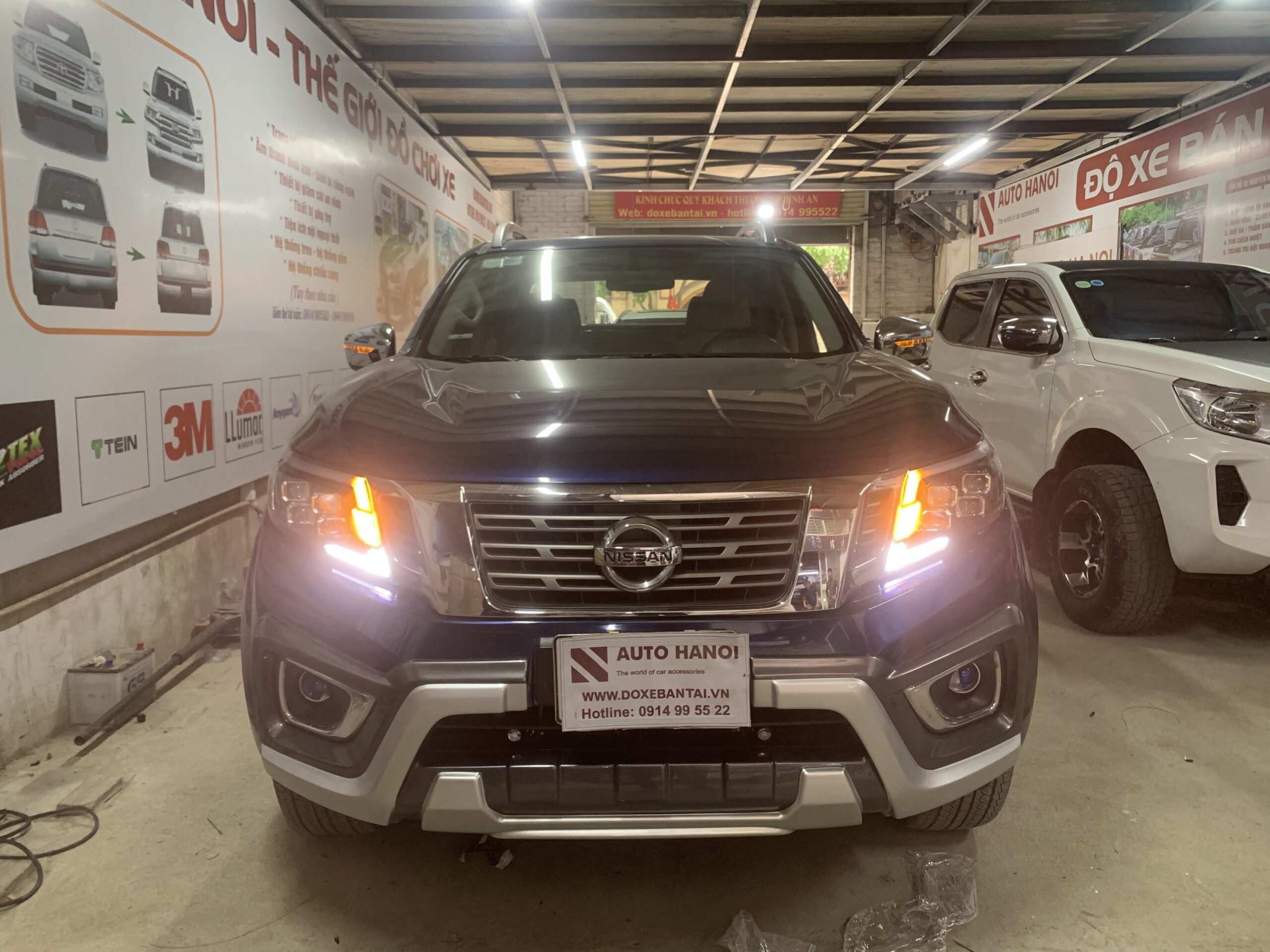 Độ đèn pha 4 bi led cho Navara 2015-2020 - Ảnh 5