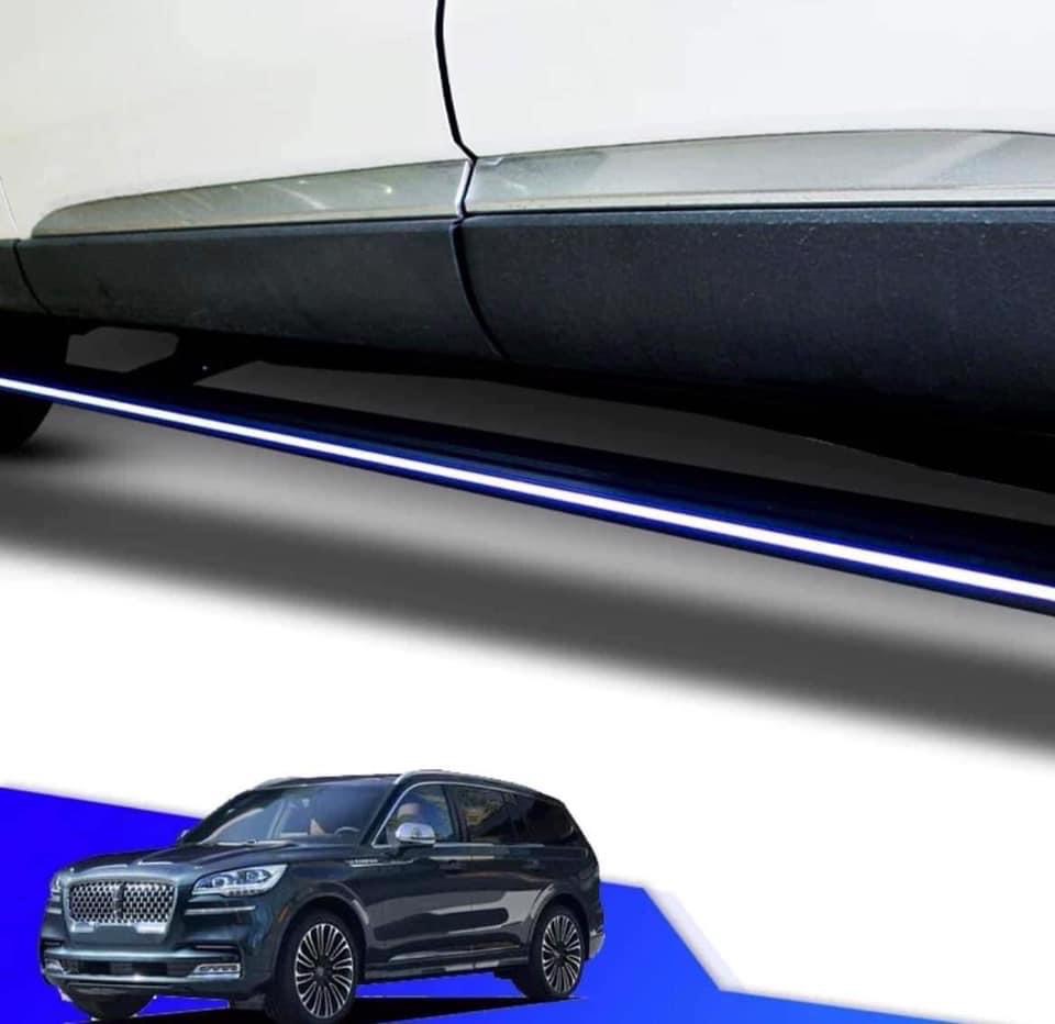 Bậc lên xuống đóng mở điện có đèn chiếu sáng xe Ford Explore 2022 - Ảnh 8