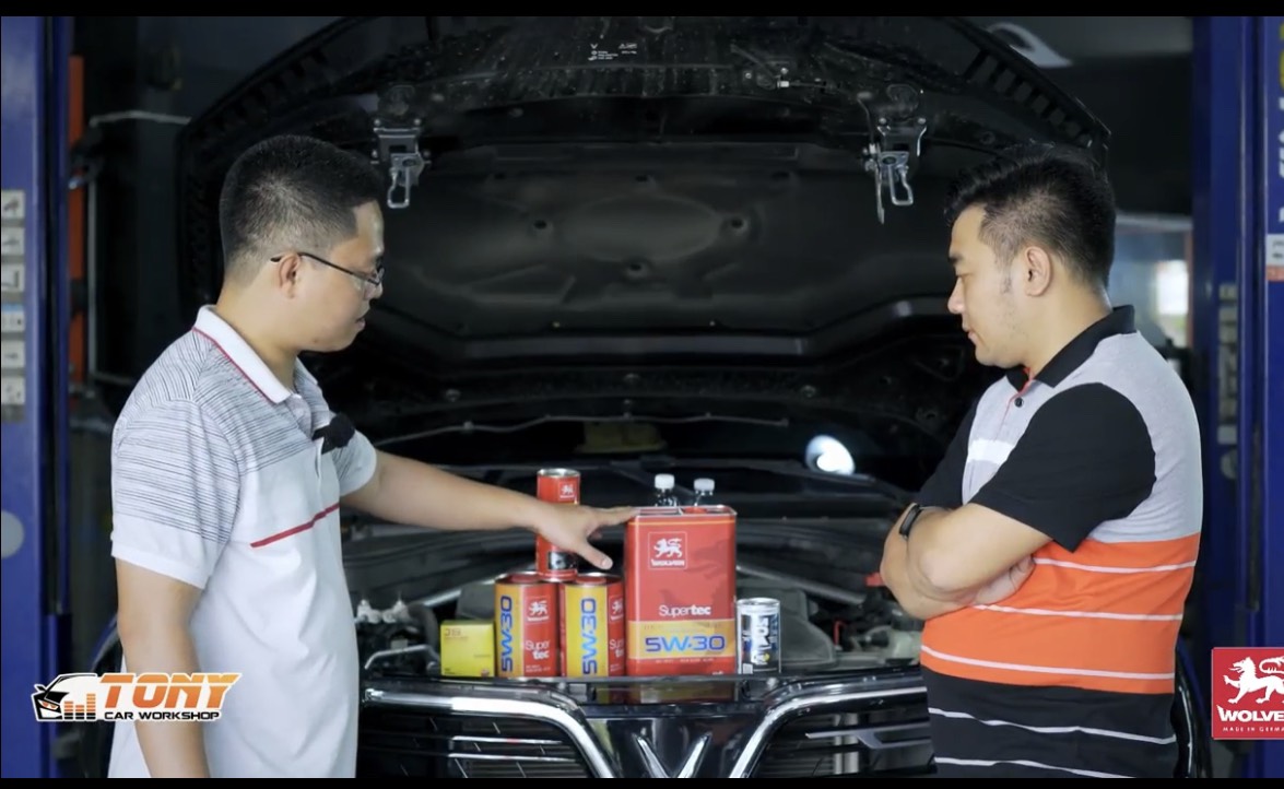 Dầu nhớt động cơ Wolver bảo dưỡng cho xe Vìnast Lux A 2.0 - Ảnh 5