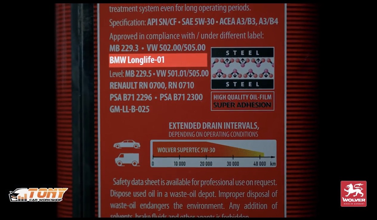 Dầu nhớt động cơ Wolver bảo dưỡng cho xe Vìnast Lux A 2.0 - Ảnh 4