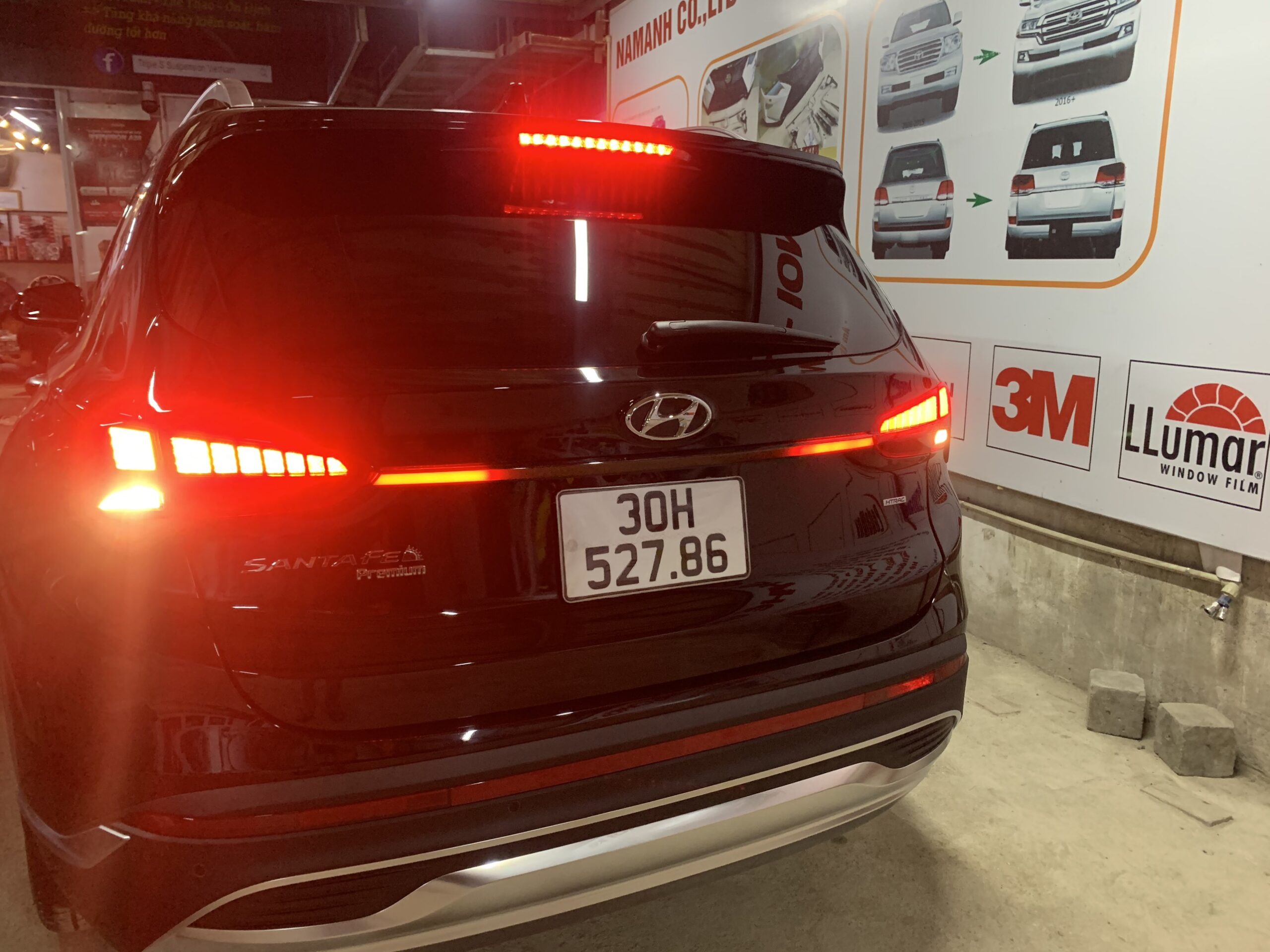 Led cốp cho xe Santafe 2019-2022 - Ảnh 3