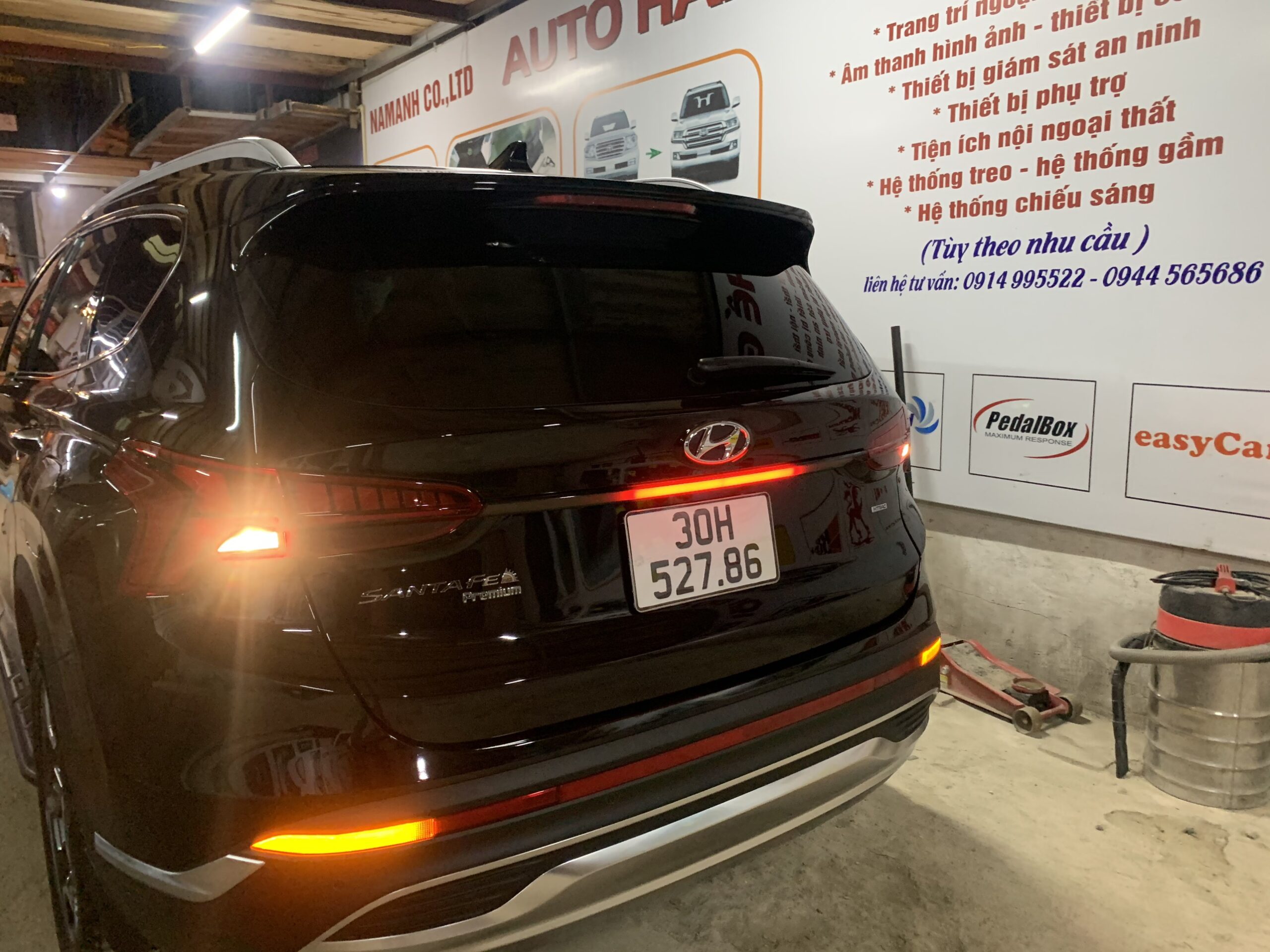 Led cốp cho xe Santafe 2019-2022 - Ảnh 6