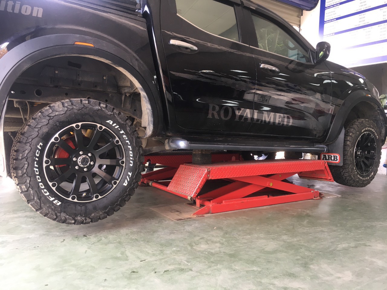 Mâm TAM Thailand 18" Navara 6000/1me - Ảnh 3