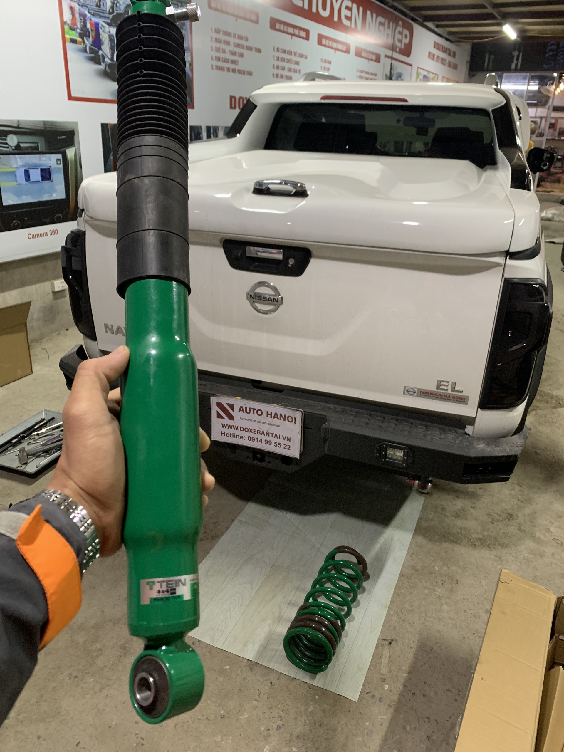 Giảm xóc Tein xe Nissan Navara EL mẫu Damper sport - Ảnh 3
