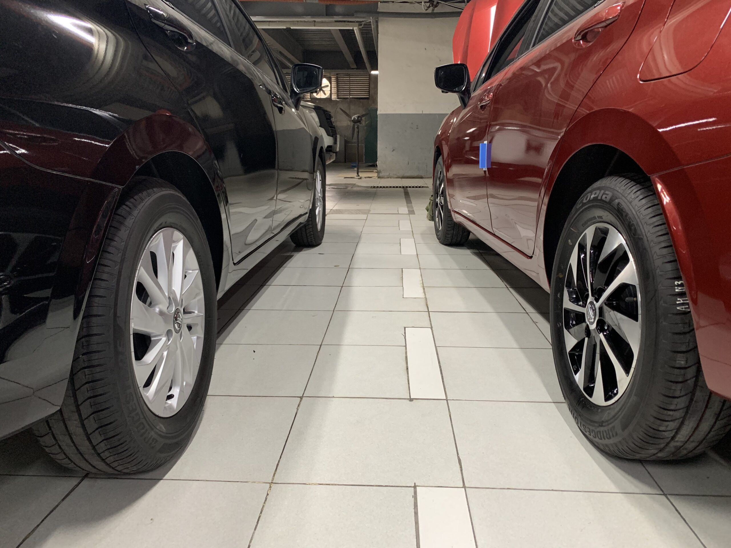 Phay kết hợp sơn mâm Nissan Almera - Ảnh 2