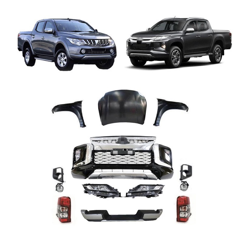 Bodykit nâng đời Triton 2015 đến 2018 lên bản 2022 - Ảnh 2