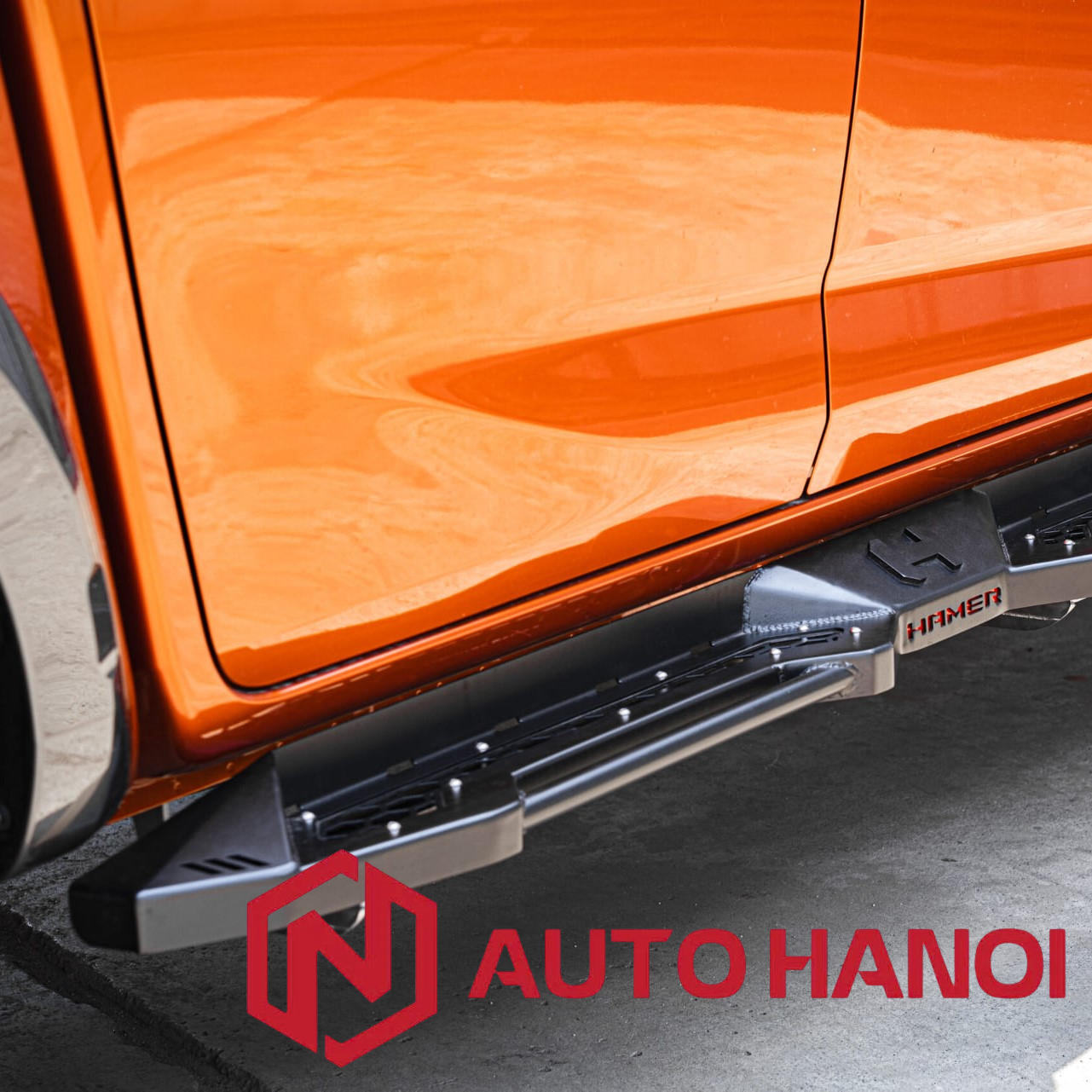 Bậc lên xuống xe bán tải Ranger