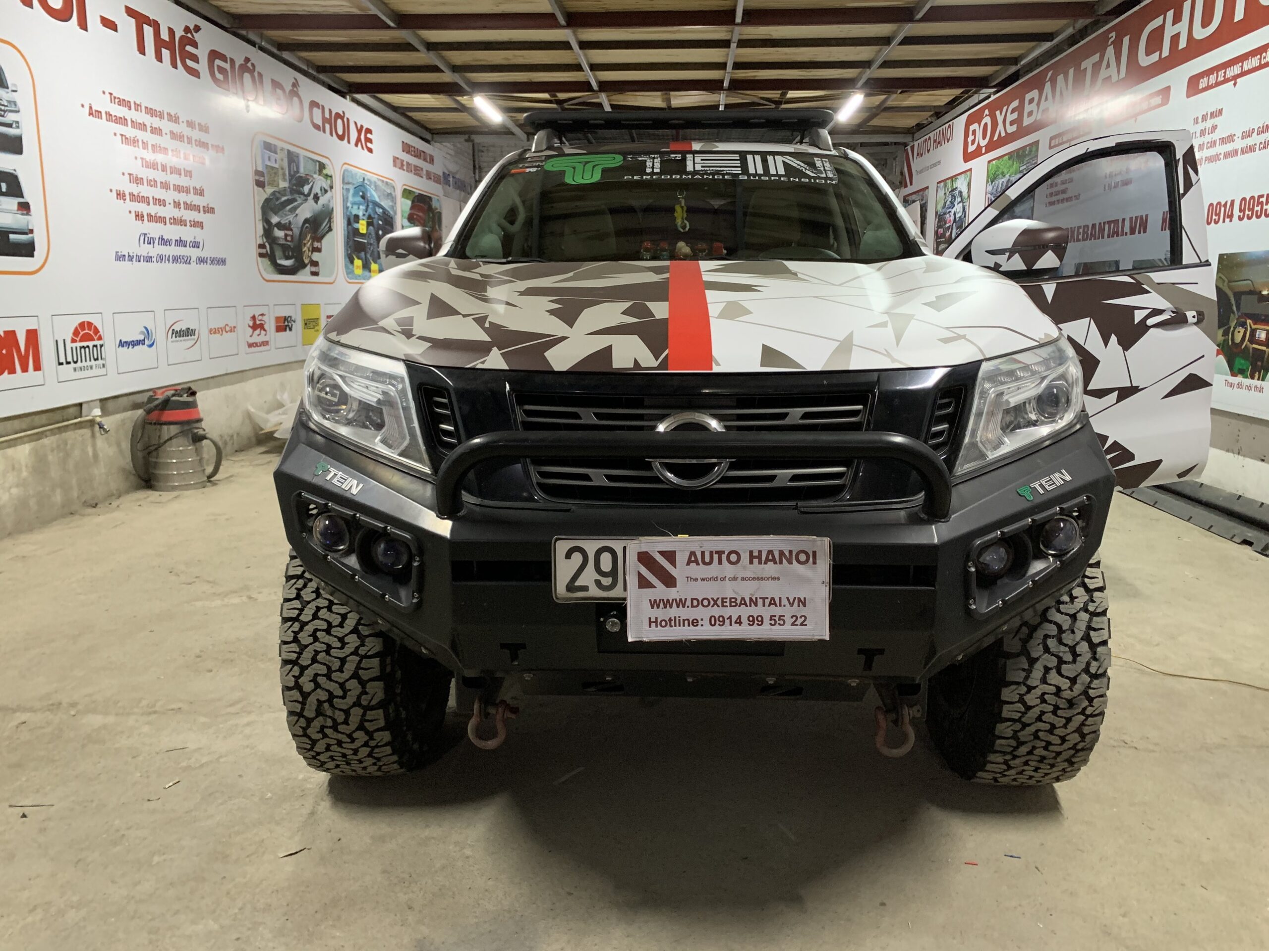 Độ cản trước dành cho Nissan Navara NP300 - Ảnh 3