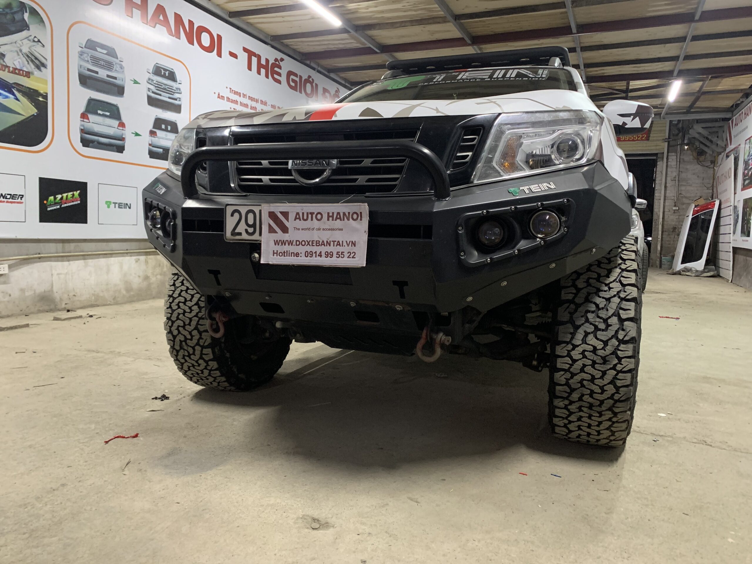 Độ cản trước dành cho Nissan Navara NP300