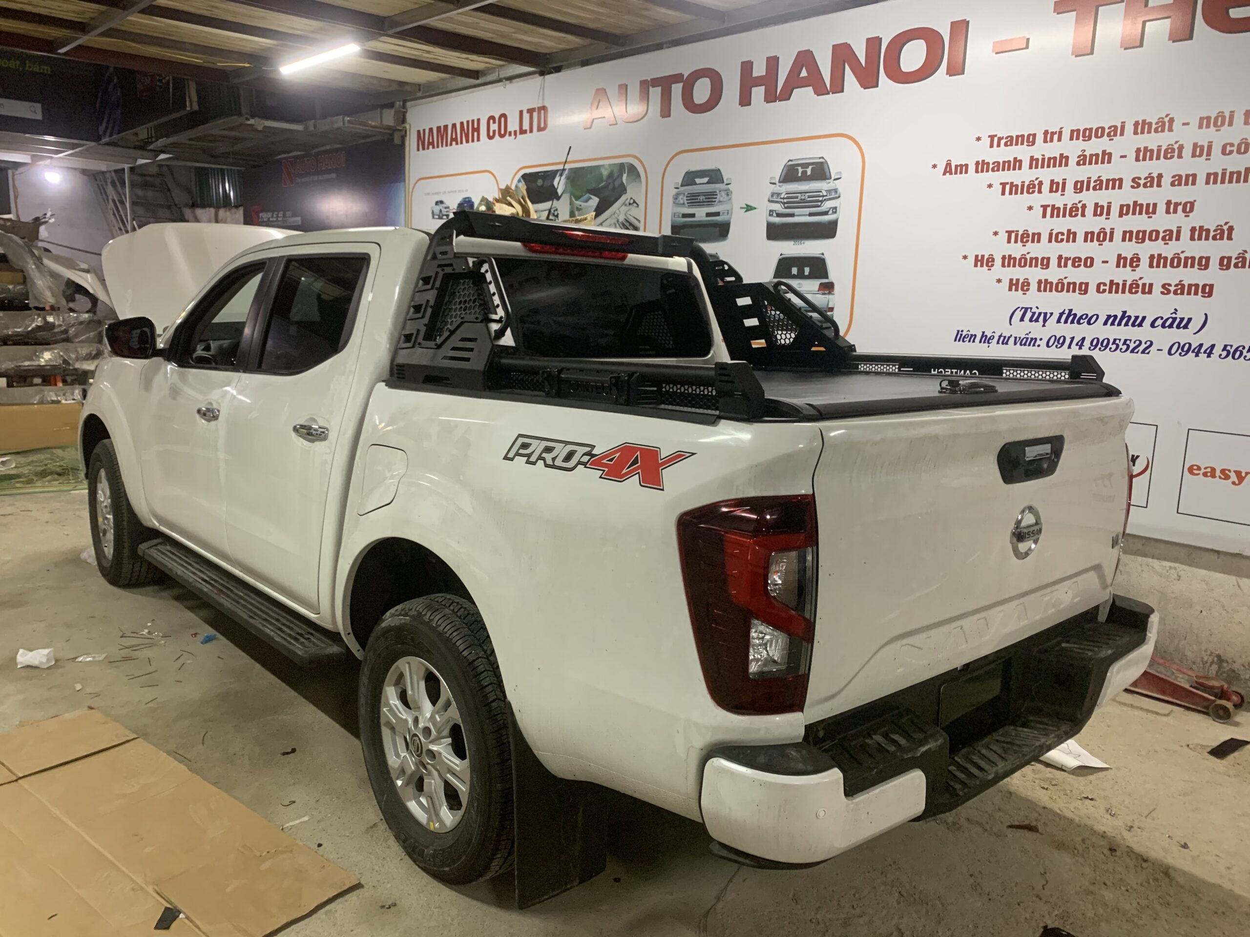 Mẫu thanh thể thao 03 lắp cho xe bán tải NP300 - Ảnh 2