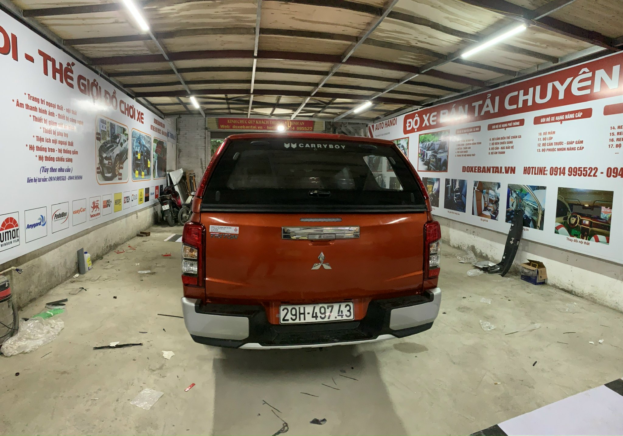 Nắp thùng cao Carryboy cho Triton 2020+ - Ảnh 3