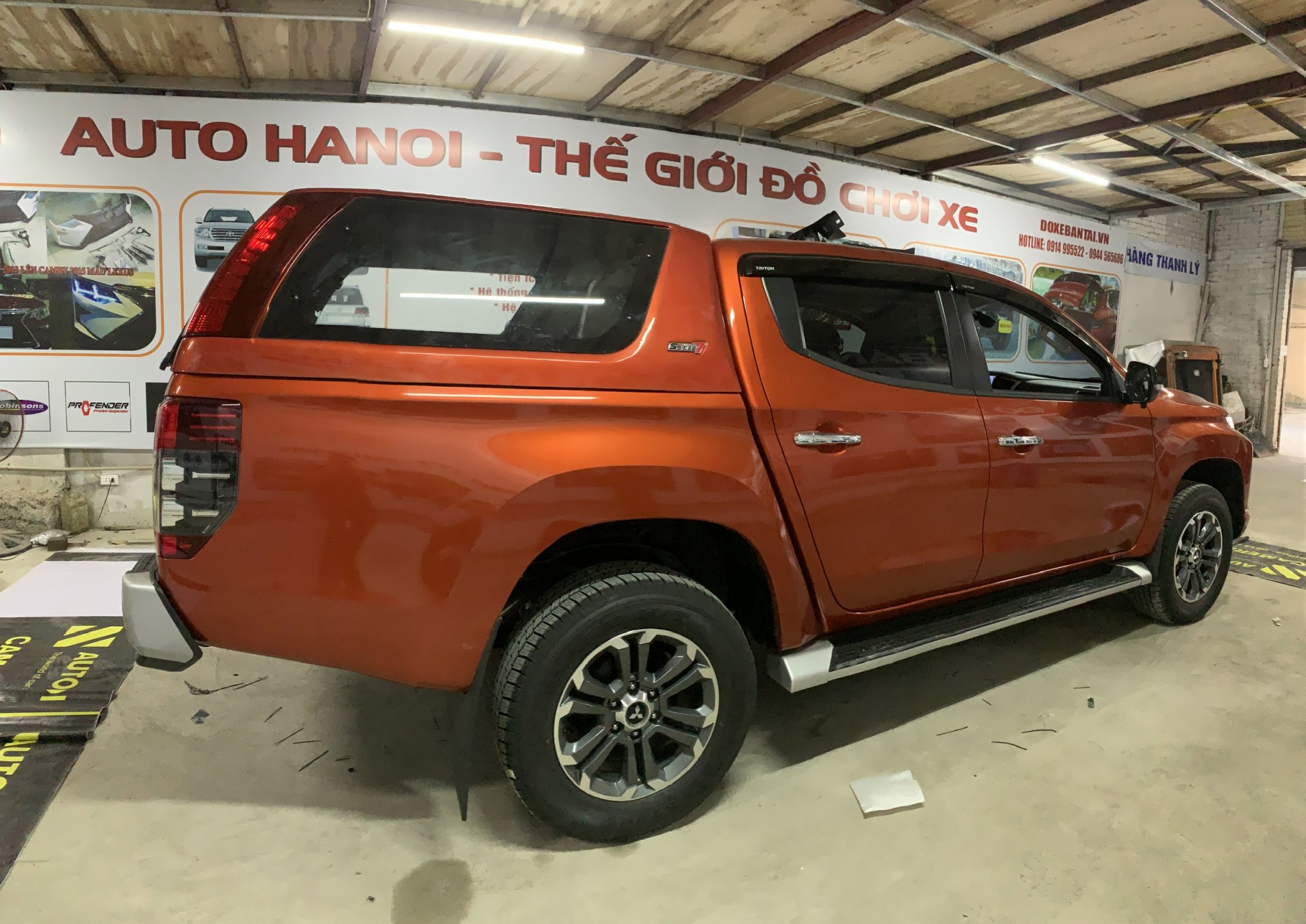 Nắp thùng cao Carryboy cho Triton 2020+