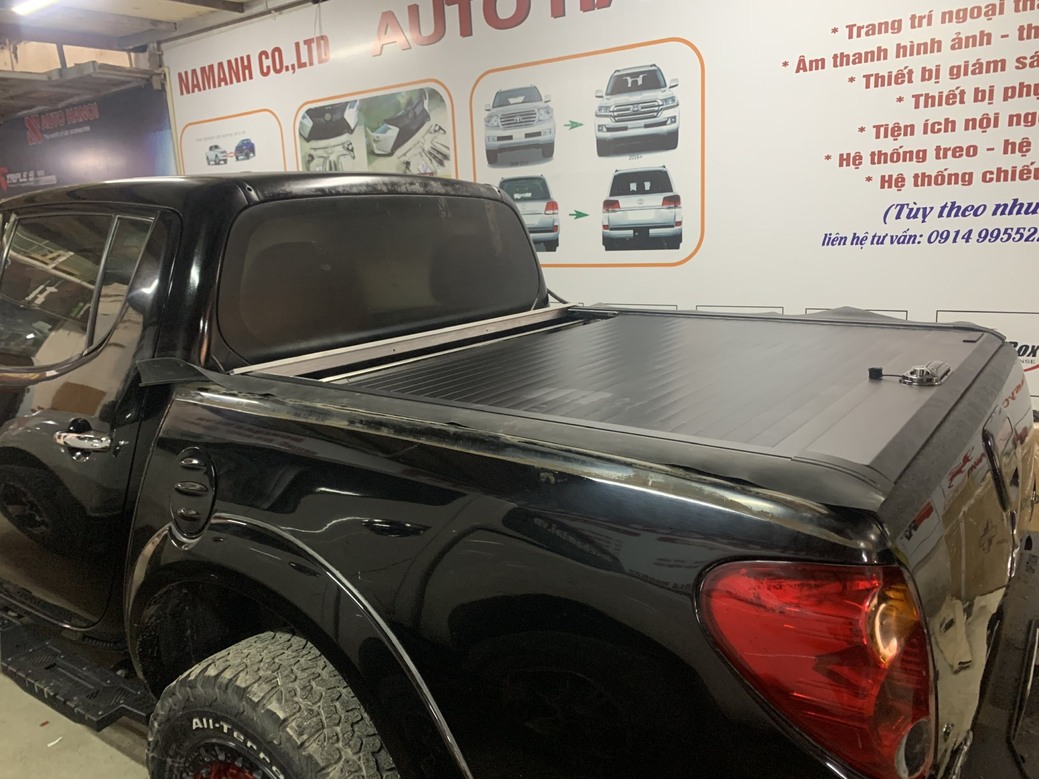 Nắp thùng cuộn cơ dành cho Triton 2009 đến 2015 - Ảnh 5