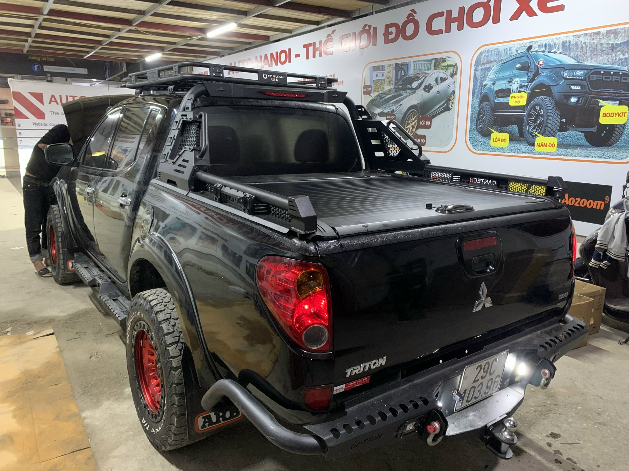 Nắp thùng cuộn cơ dành cho Triton 2009 đến 2015 - Ảnh 4