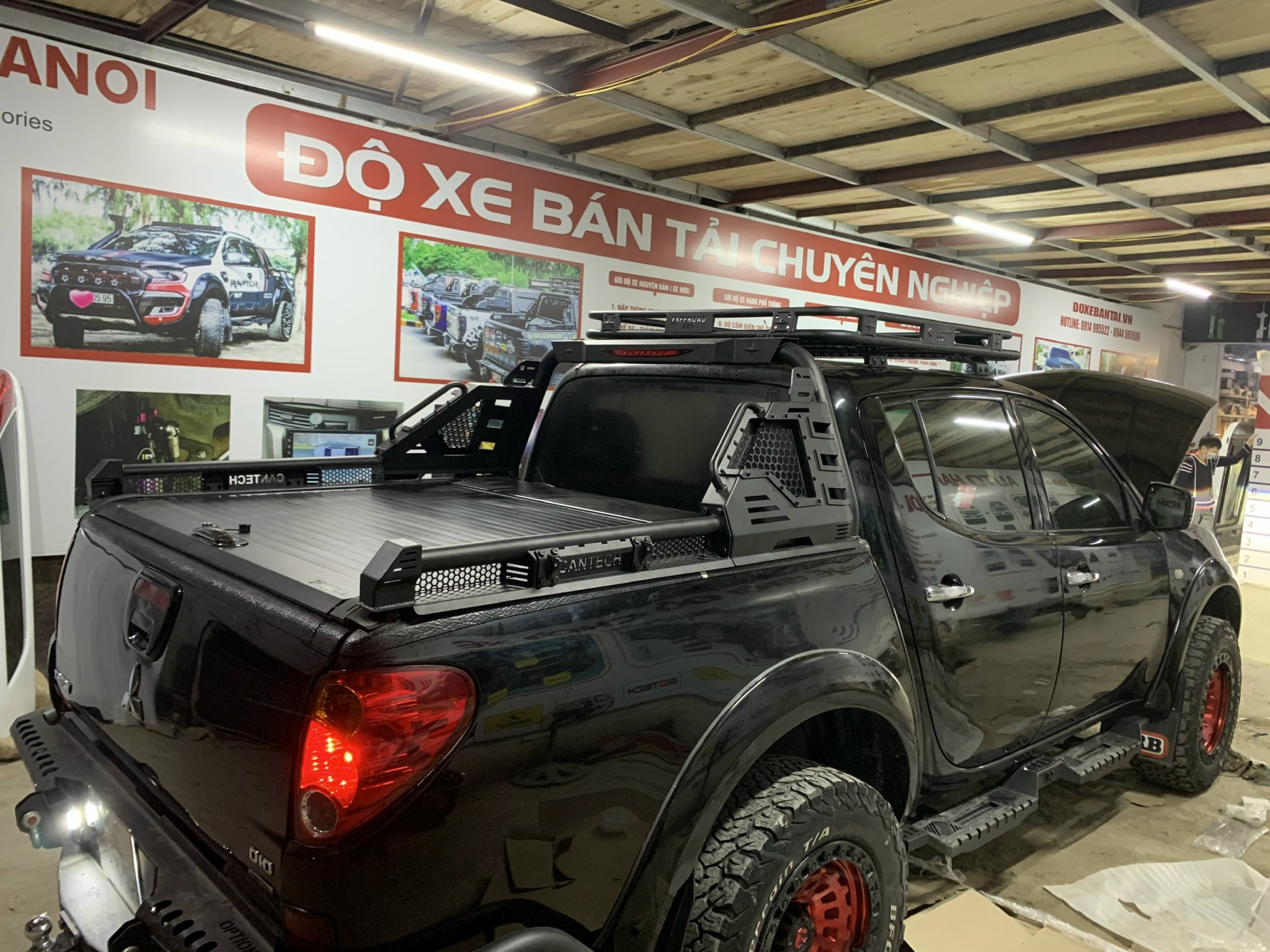 Nắp thùng cuộn cơ dành cho Triton 2009 đến 2015 - Ảnh 2