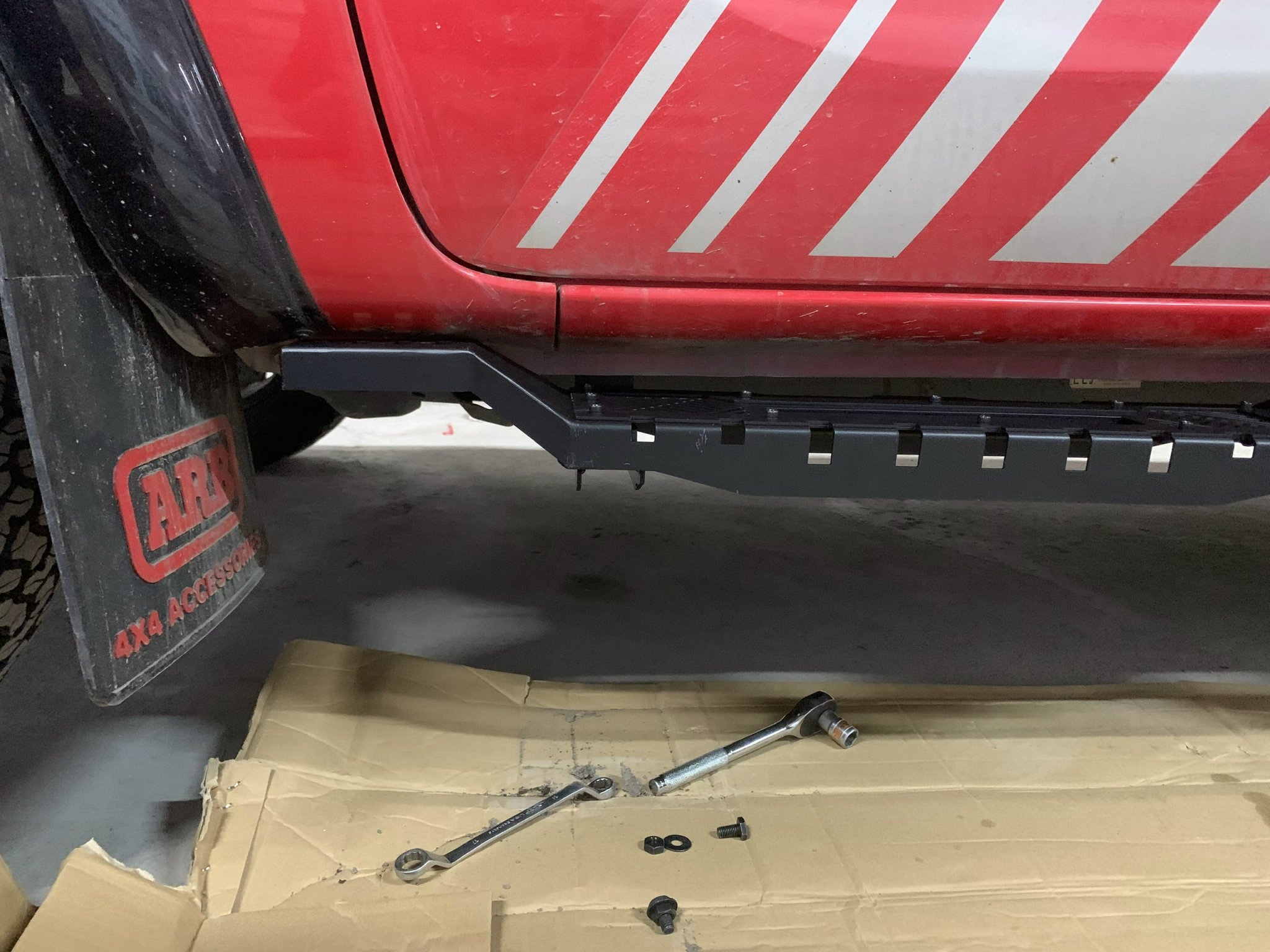 Mẫu bậc lên xuống cho xe bán tải, Navara, Ford Ranger, Triton, BT-50, ... - Ảnh 2