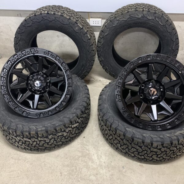 Độ Combo Mâm FUEL và Lốp BF-Goodrich dành cho xe bán tải