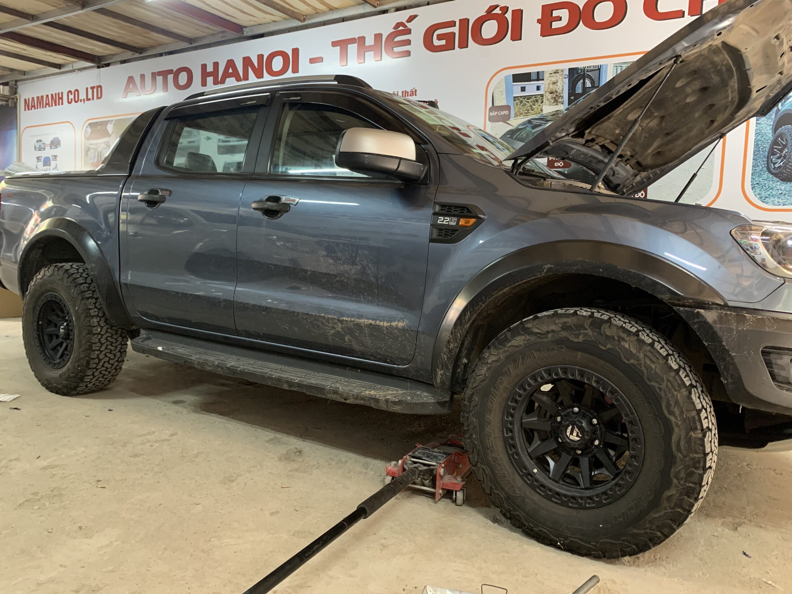 Độ mâm Fuel và Lốp BF-Goodrich All-Terrain cho Wildtrak - Ảnh 2