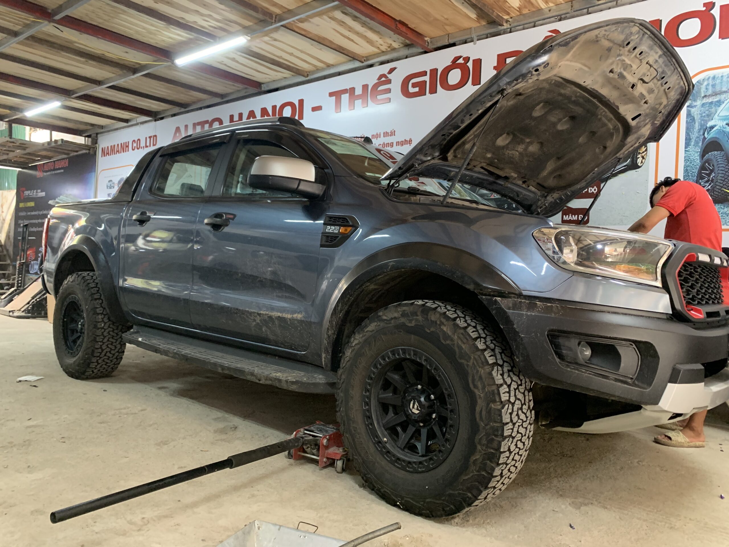 Độ mâm Fuel và Lốp BF-Goodrich All-Terrain cho Wildtrak - Ảnh 3