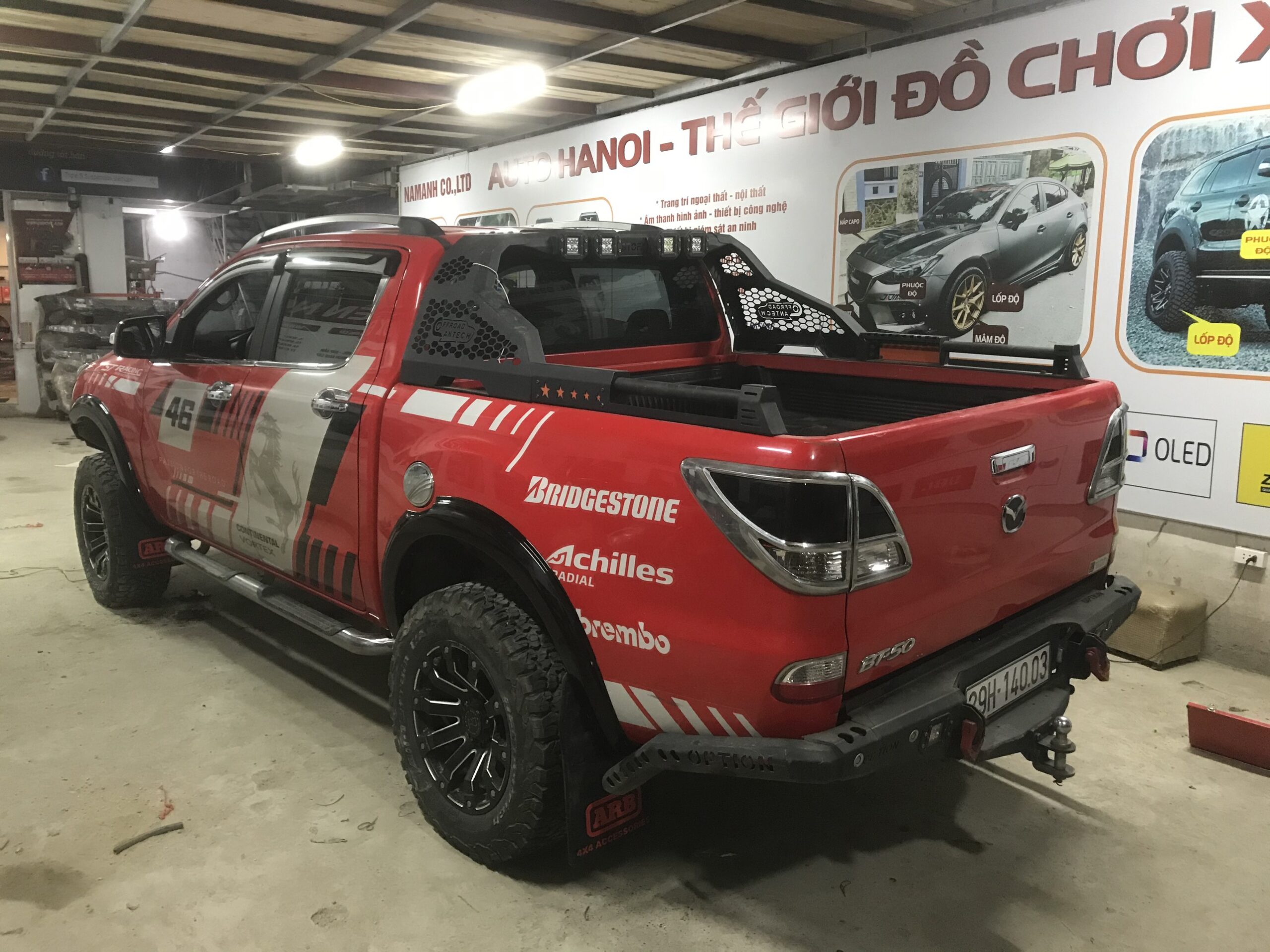 Mâm xe Black-Rhino và Lốp BF-Goodrich All- Terrain cho Mazda BT-50 - Ảnh 4