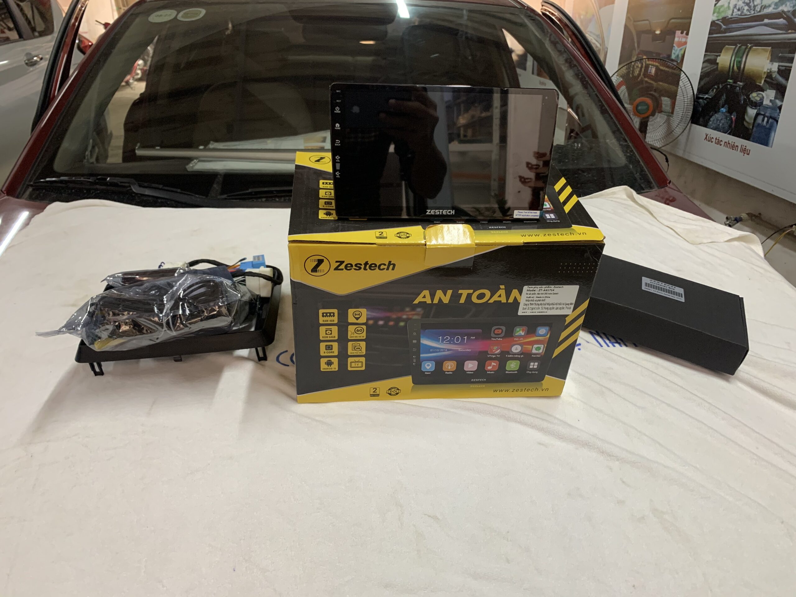 Màn hình Android tích hợp camera 360 dành cho Suzuki XL7 - Ảnh 4