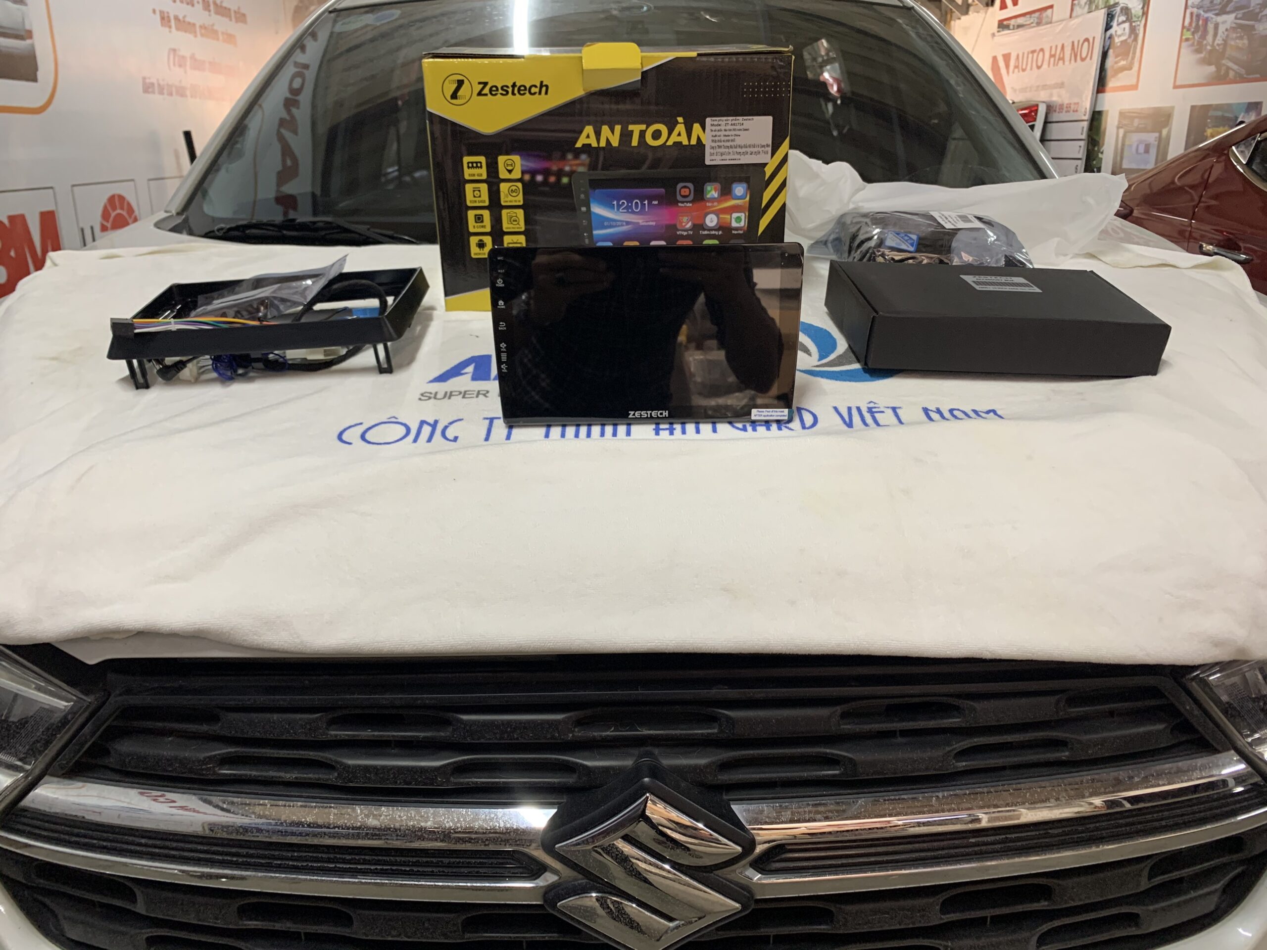 Màn hình Android tích hợp camera 360 dành cho Suzuki XL7 - Ảnh 6