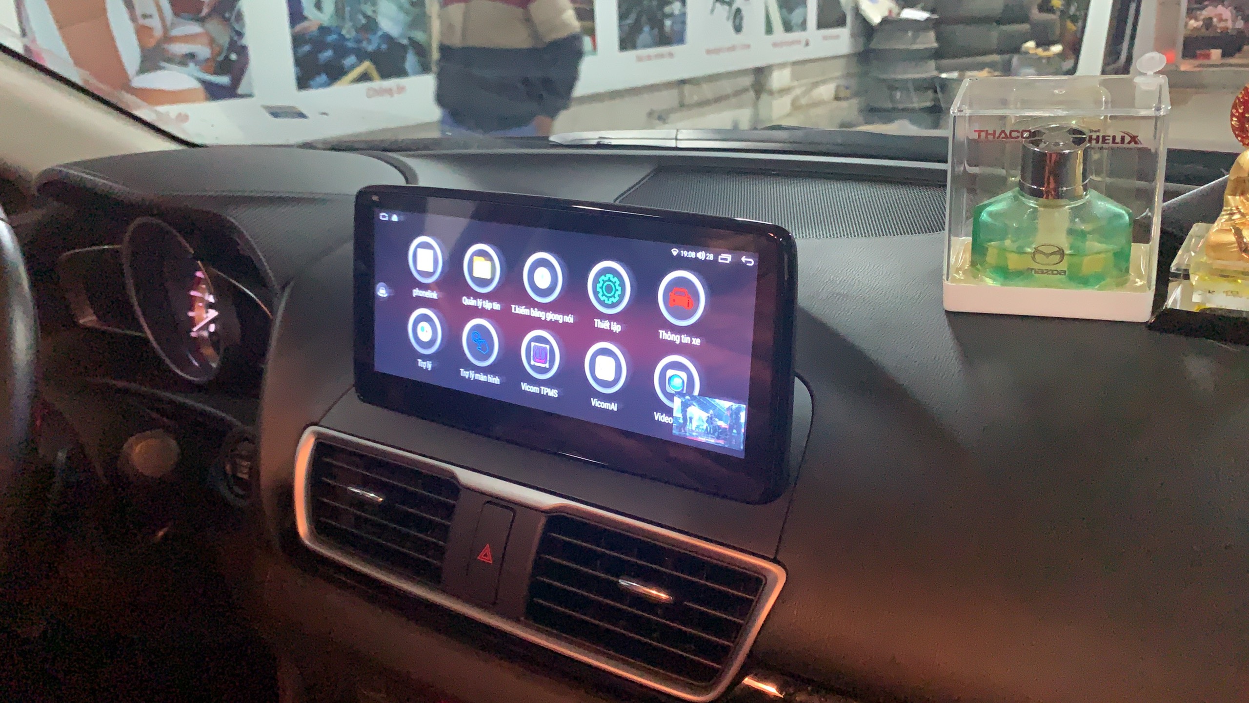 Màn hình Android tích hợp camera 360 dành cho Mazda 3 - Ảnh 5