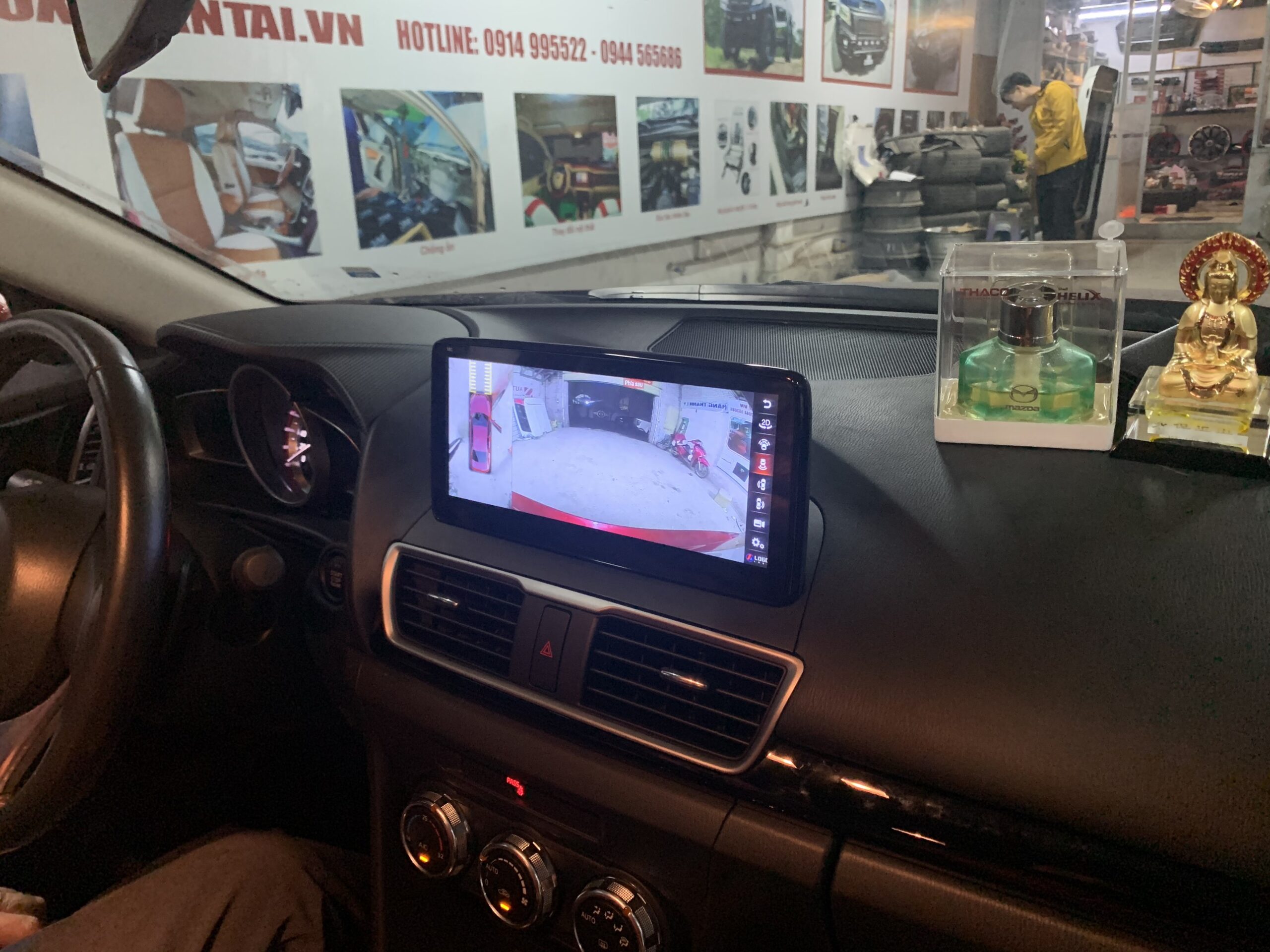 Màn hình Android tích hợp camera 360 dành cho Mazda 3 - Ảnh 9