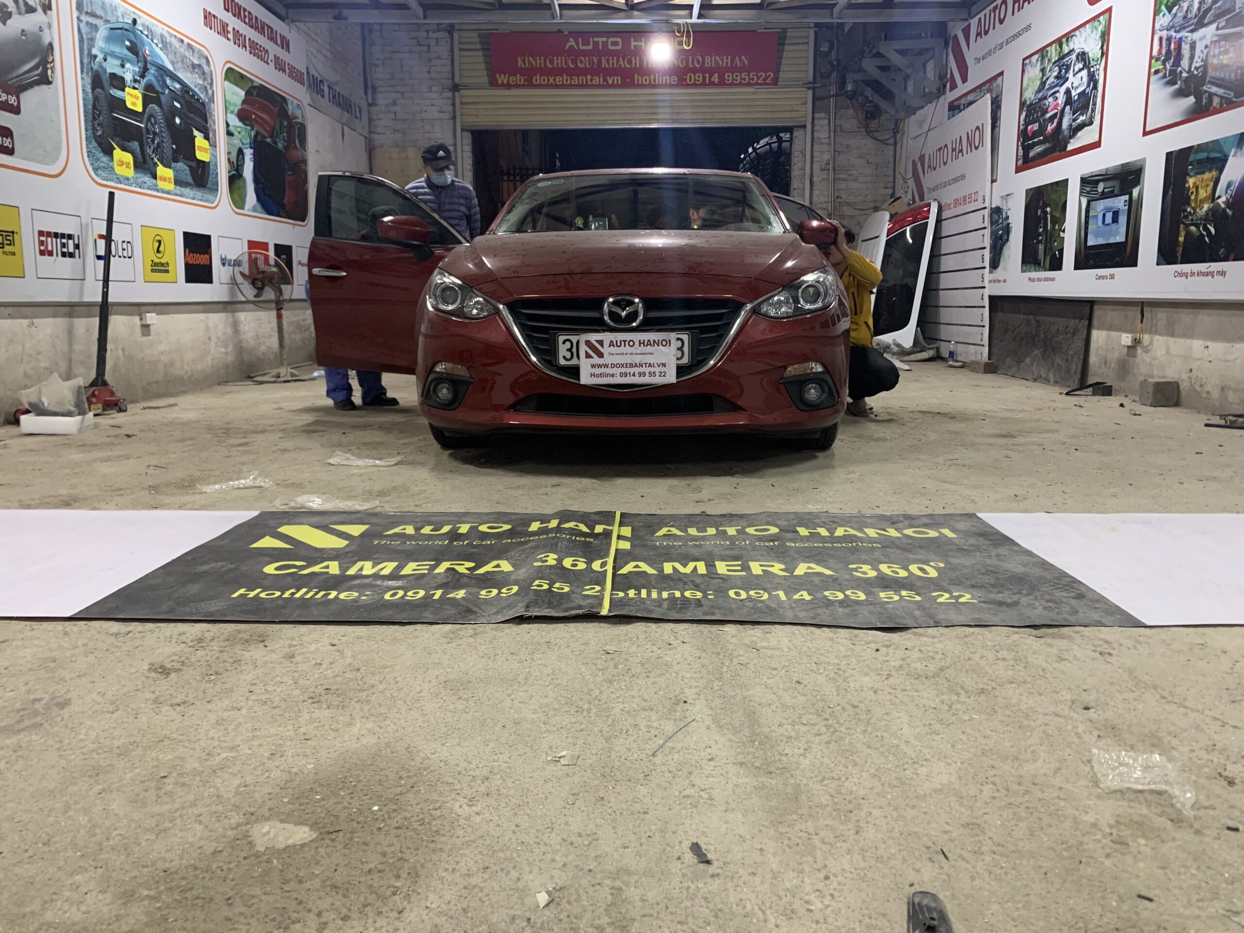 Màn hình Android tích hợp camera 360 dành cho Mazda 3 - Ảnh 12