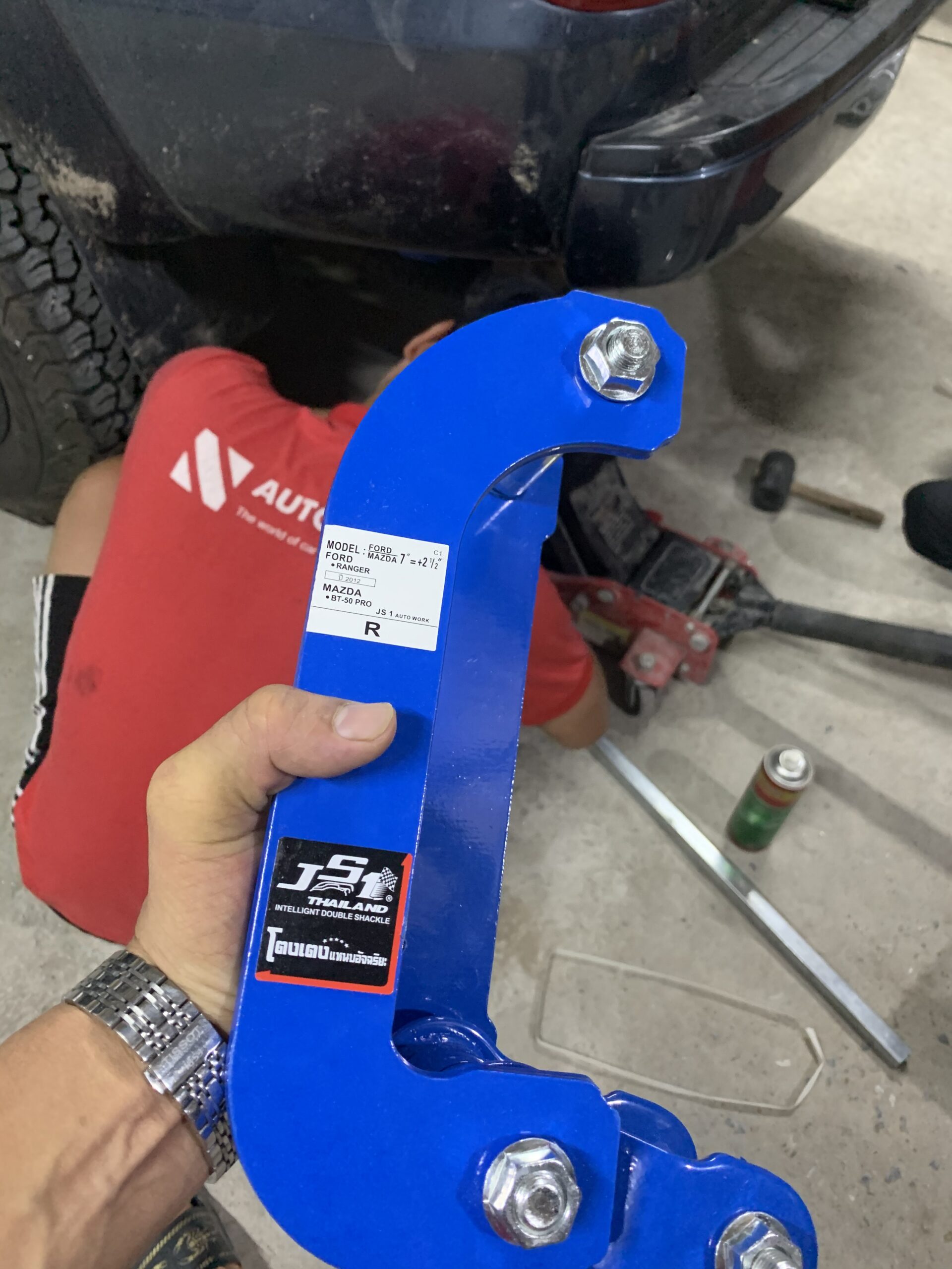 Cùm nhíp lắp cho Ranger từ 2012 tăng chiều cao xe - Ảnh 2